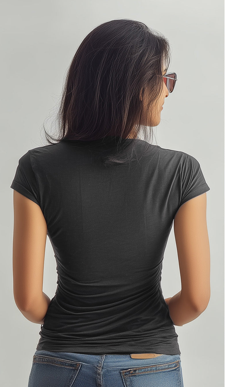 Mystic Cat Vibes – Airweev Graphic Tee for Women