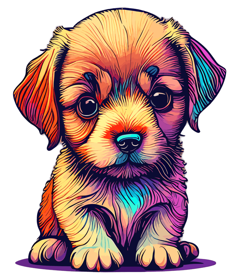 Dog lovers choice Women's T-Shirt with Adorable Puppy design