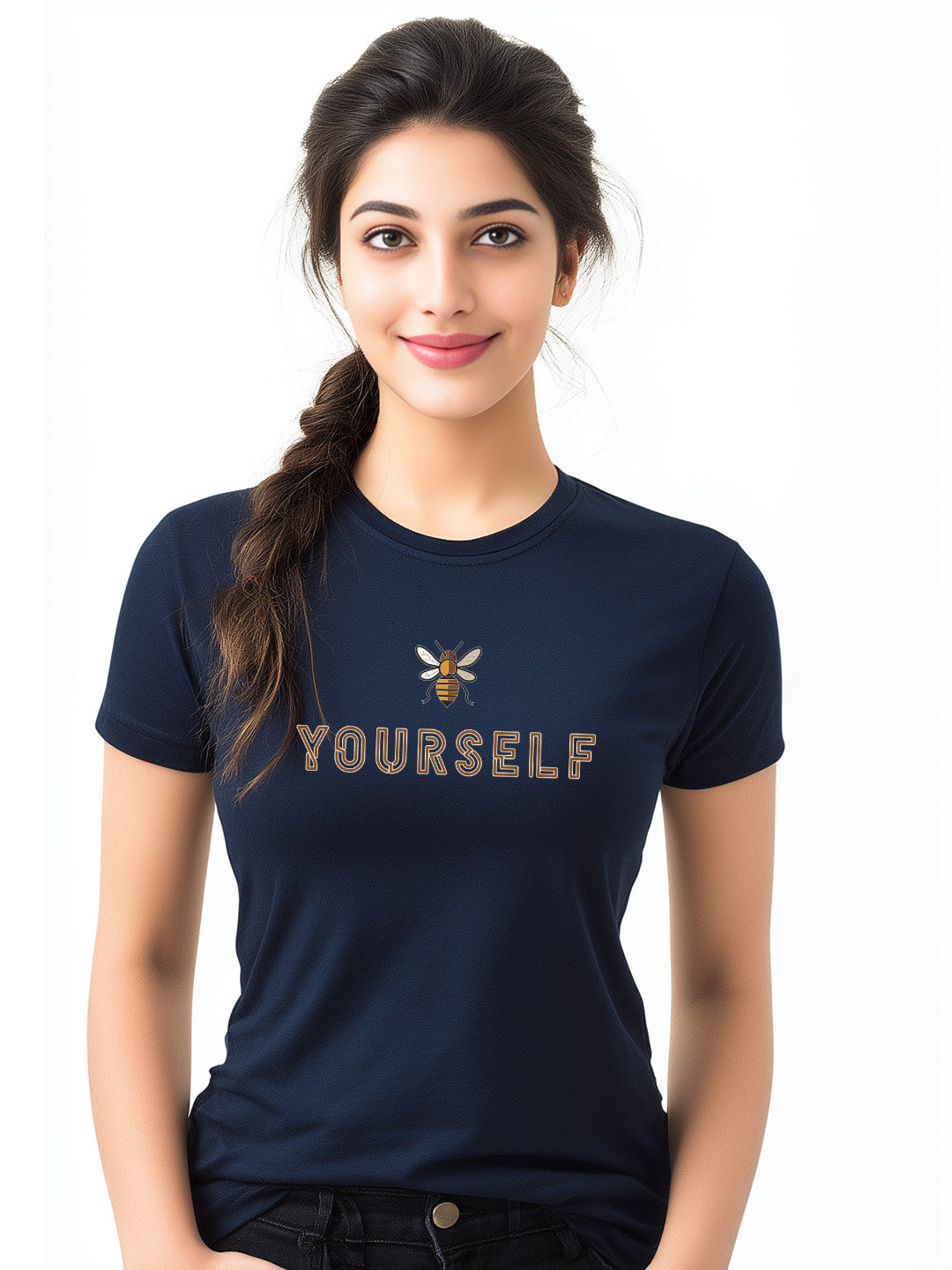 Be Yourself Cotton T-Shirt - Elevate your style with pride.