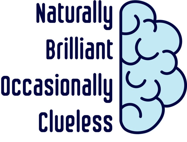 Naturally Brilliant Occasionally Clueless Women's Cotton T-Shirt