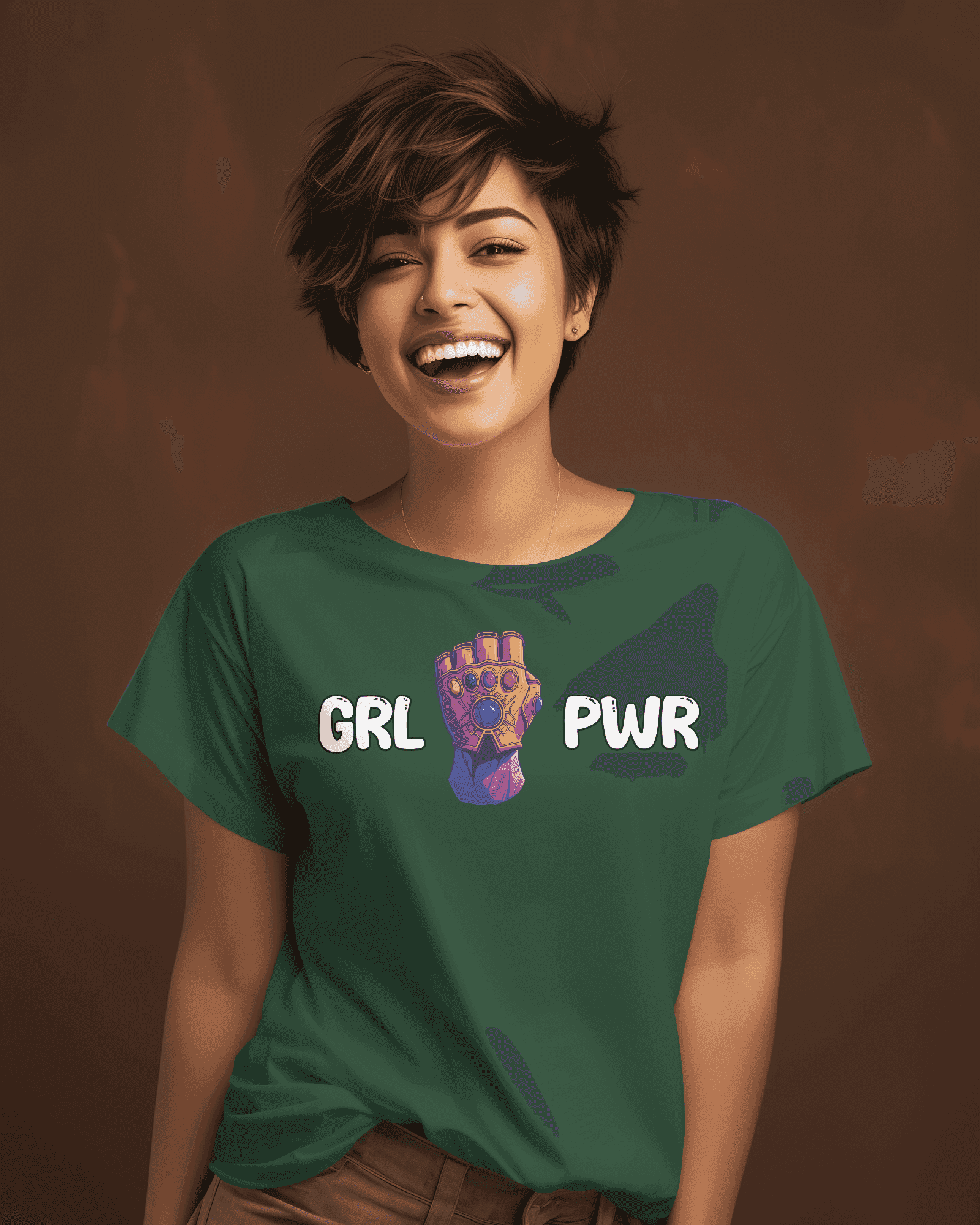 "Girl Power" Women's Swag Cotton T-Shirt