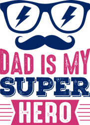 "Dad Is My Super Hero" Women's Cotton Oversized T-Shirt