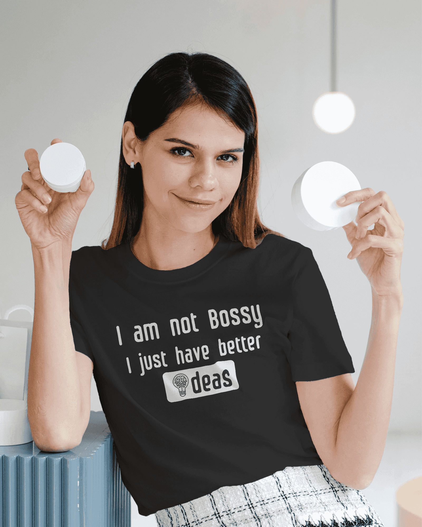 I'm Not BOSSY,  Women's  Cotton T-Shirt