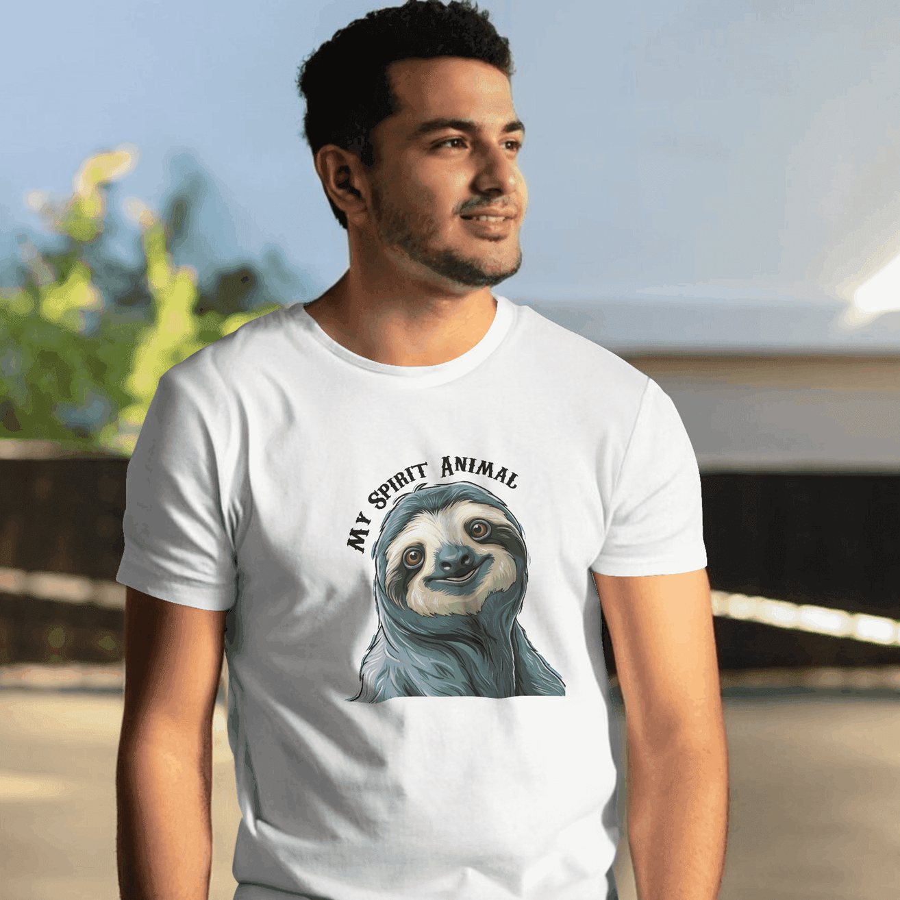 My Spirit Animal Men's Graphic T-Shirt - Unleash Your Wild Side