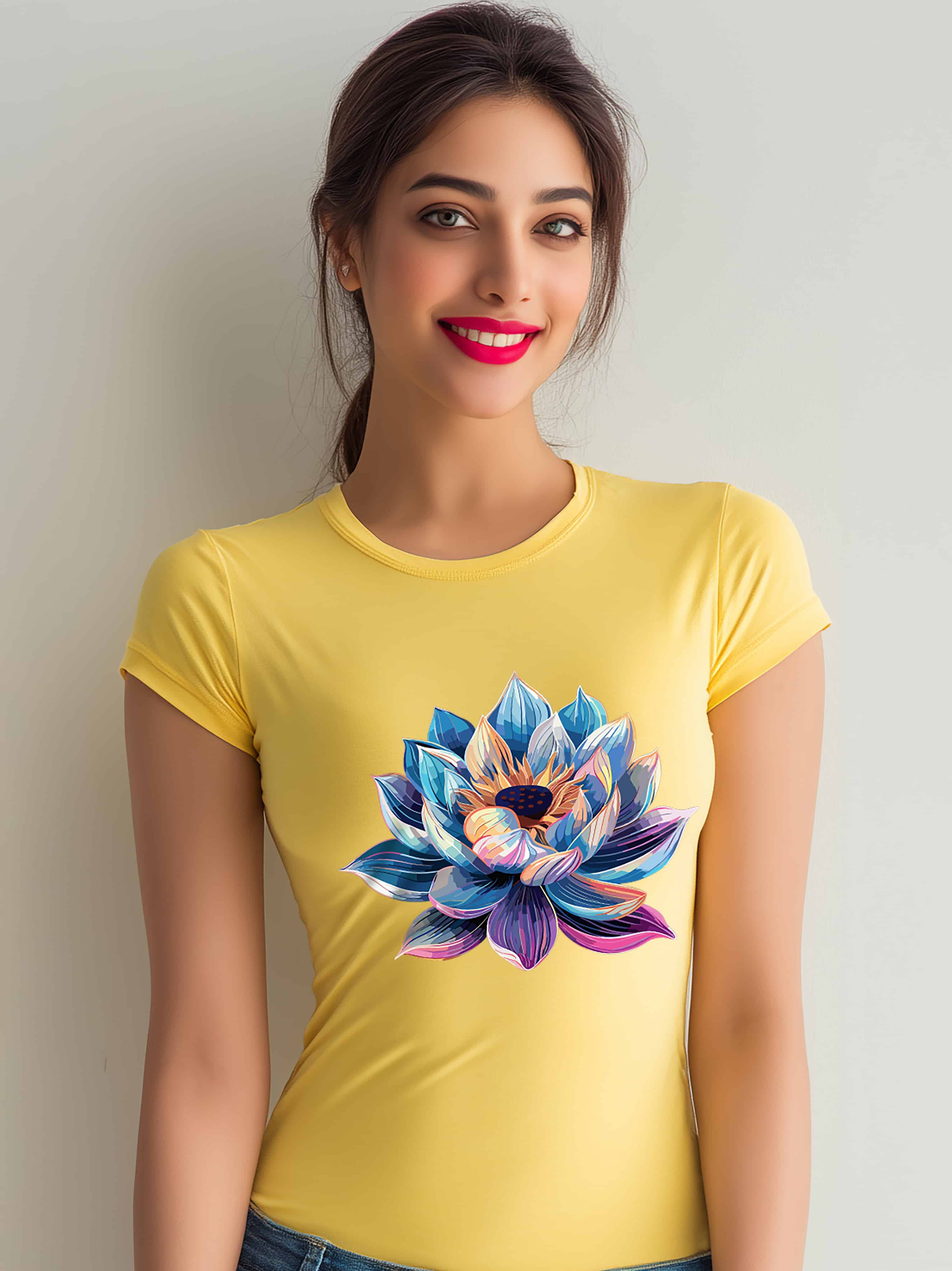 Vibrant Floral design Women's T-Shirt