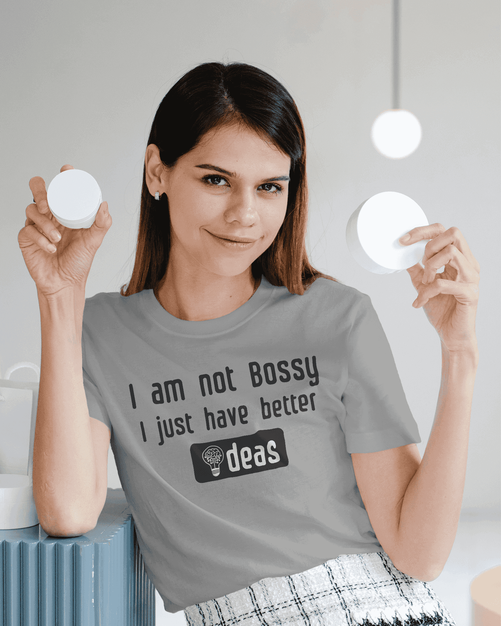 I'm Not BOSSY,  Women's  Cotton T-Shirt