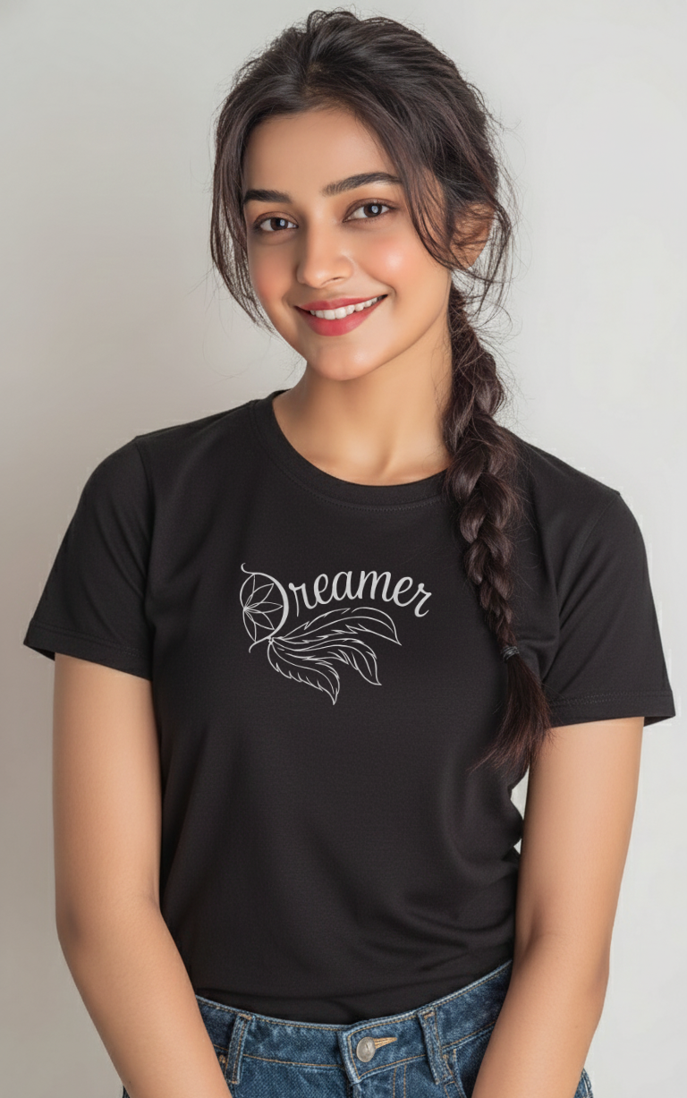 Dreamer- Women's  Cotton T-shirt