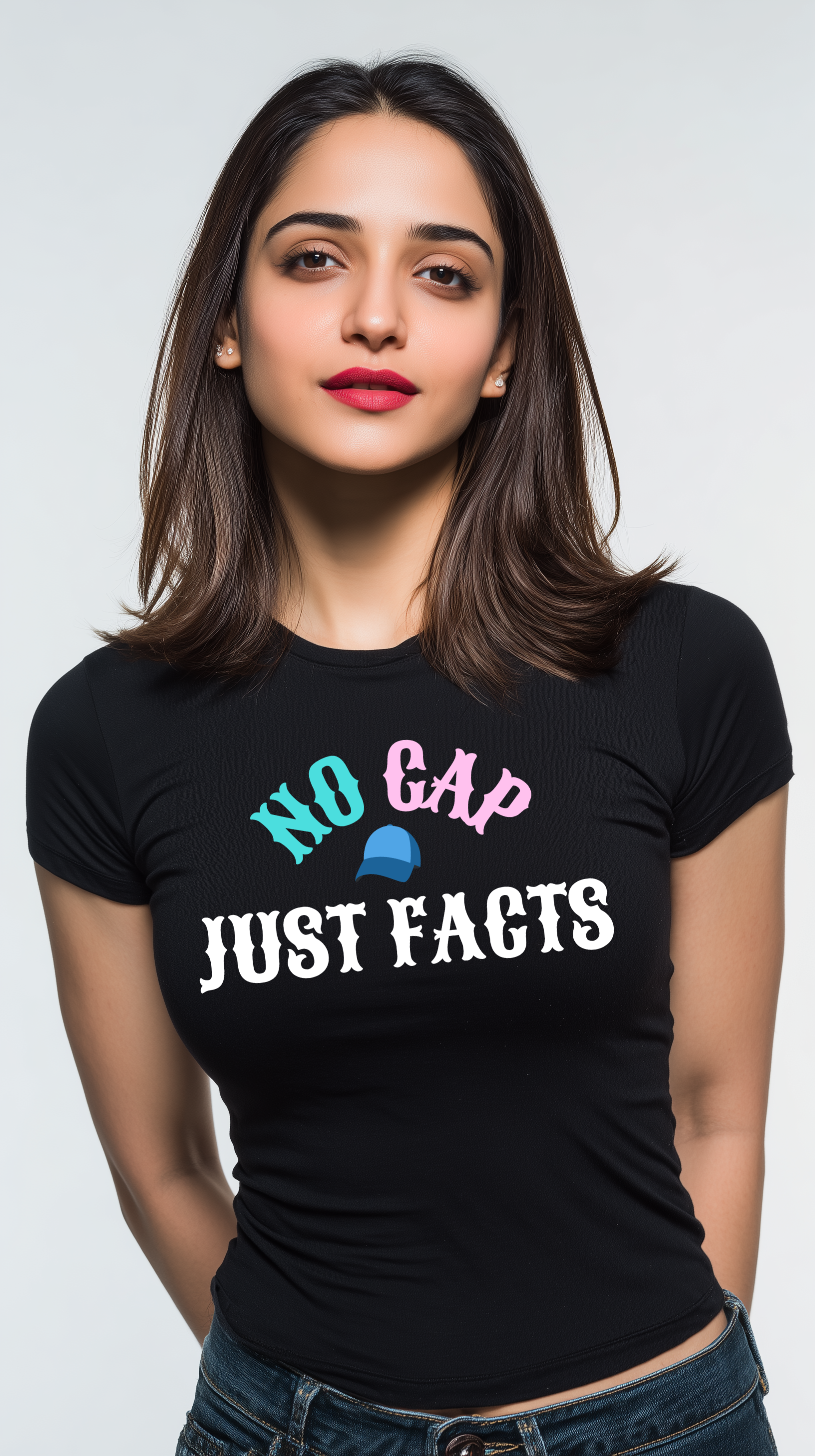 No Cap Just Facts Women’s Cotton T-Shirt
