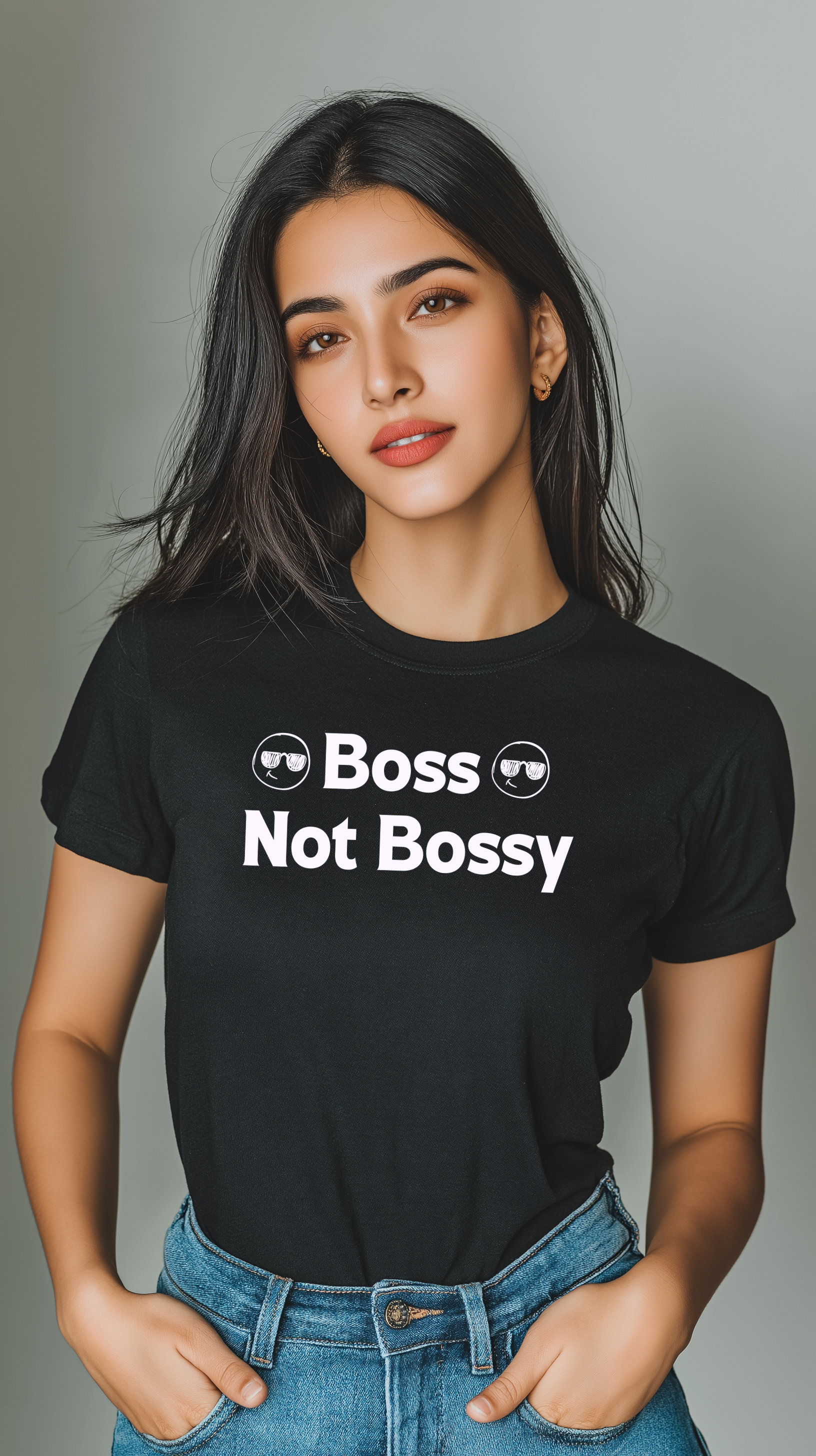 Boss Not Bossy Women’s Cotton T-Shirt