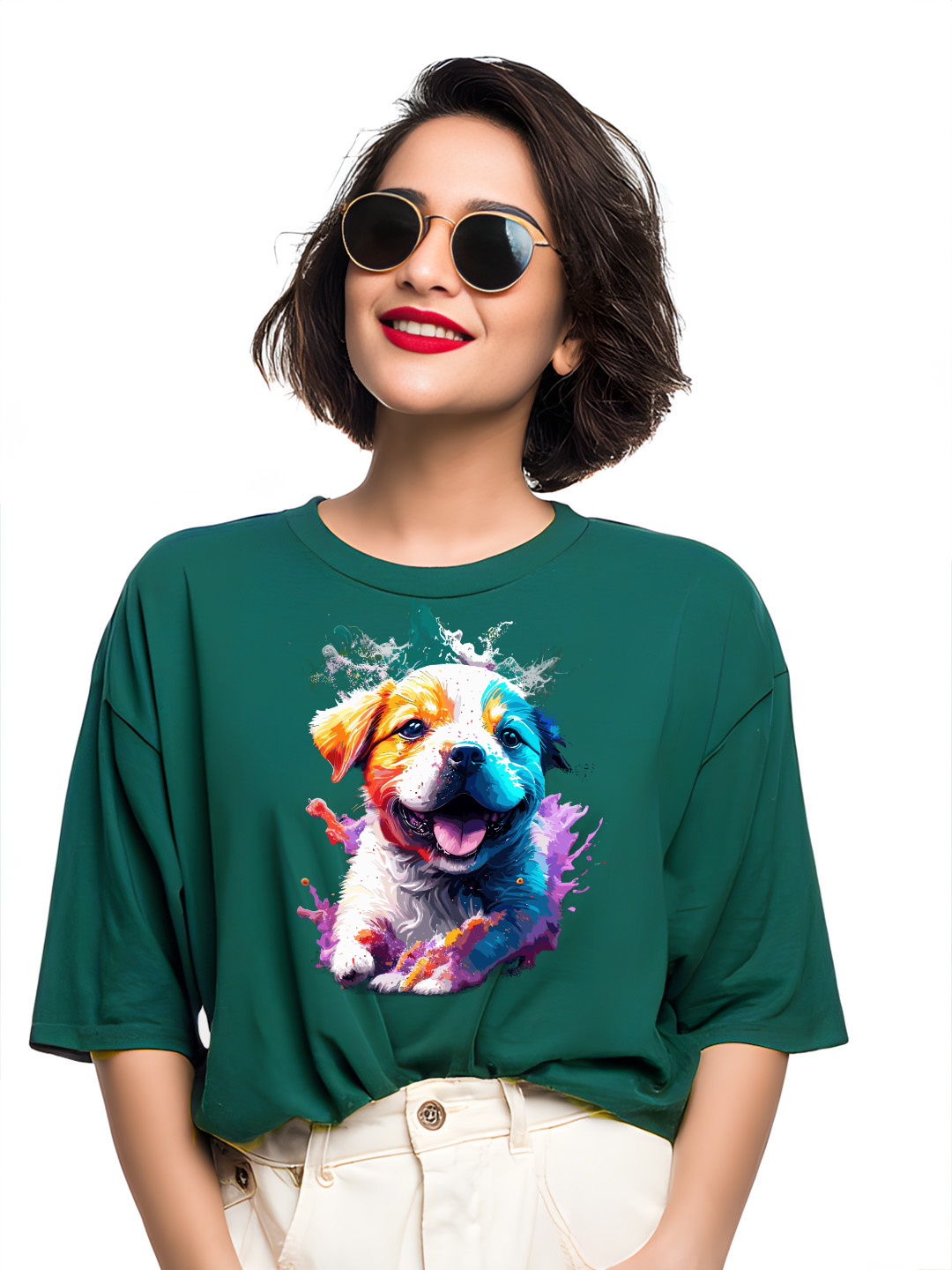 Puppy Oversized Tee