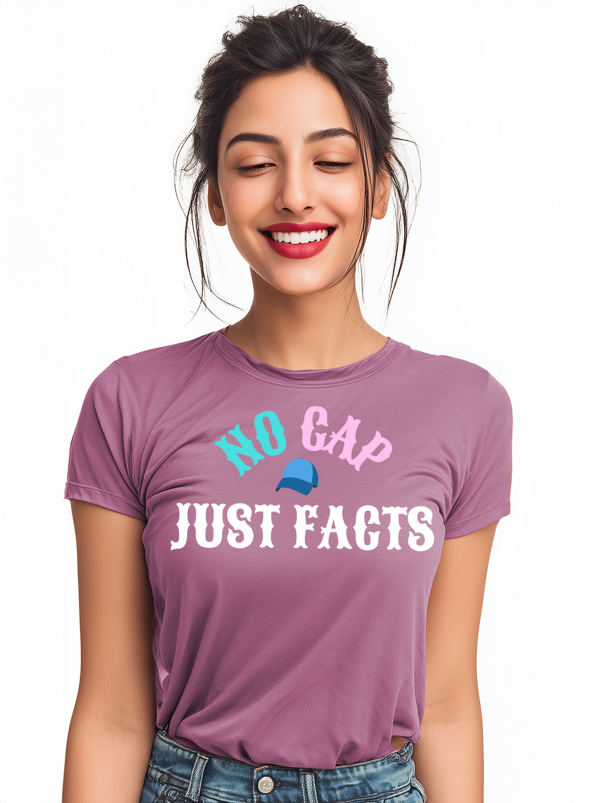 No Cap Just Facts Women’s Cotton T-Shirt