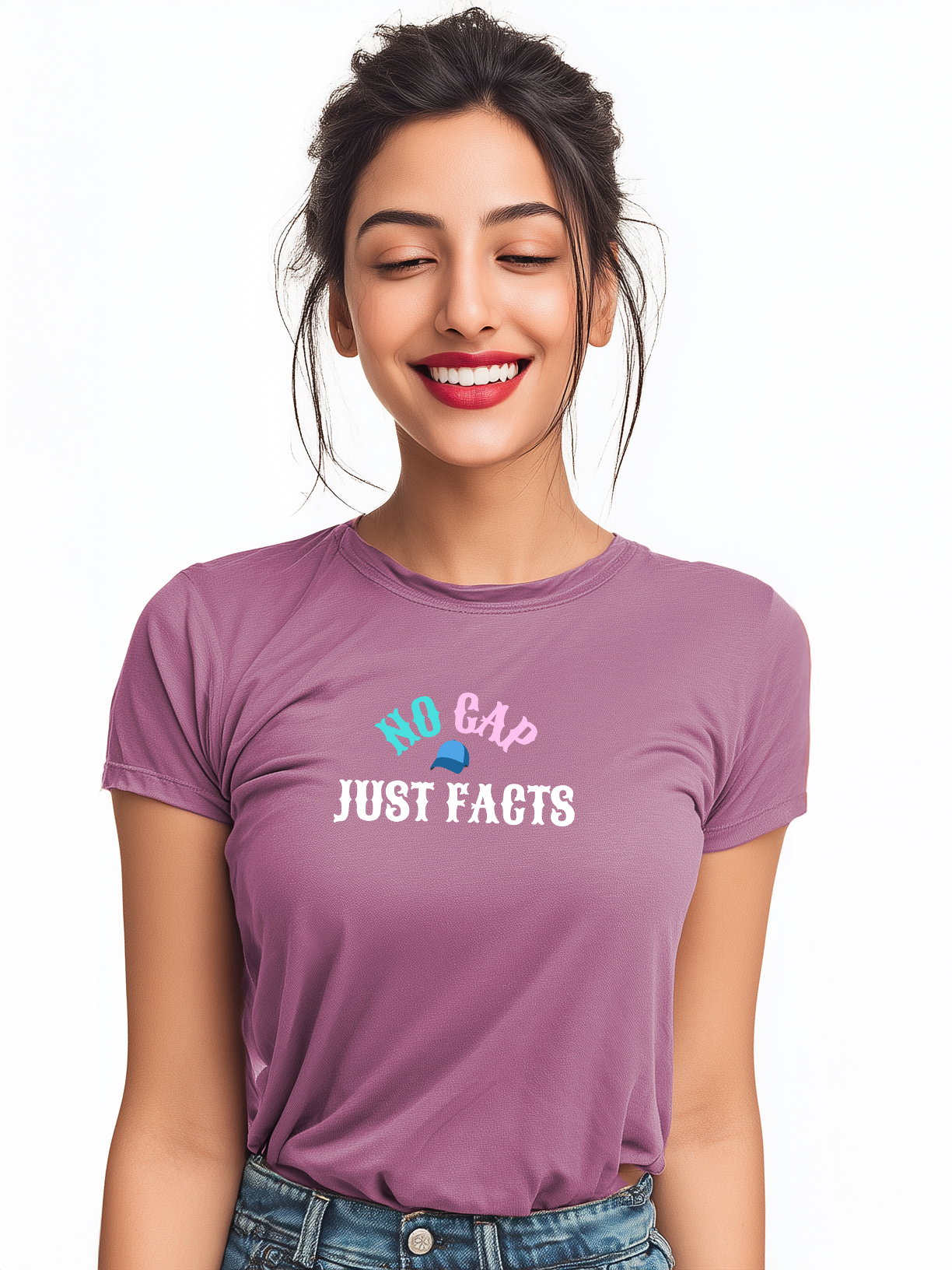 No Cap Just Facts Women’s Cotton T-Shirt