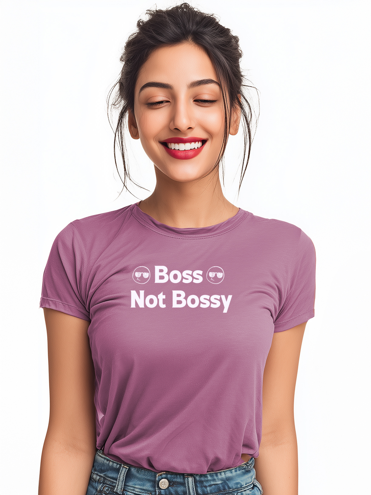 Boss Not Bossy Women’s Cotton T-Shirt