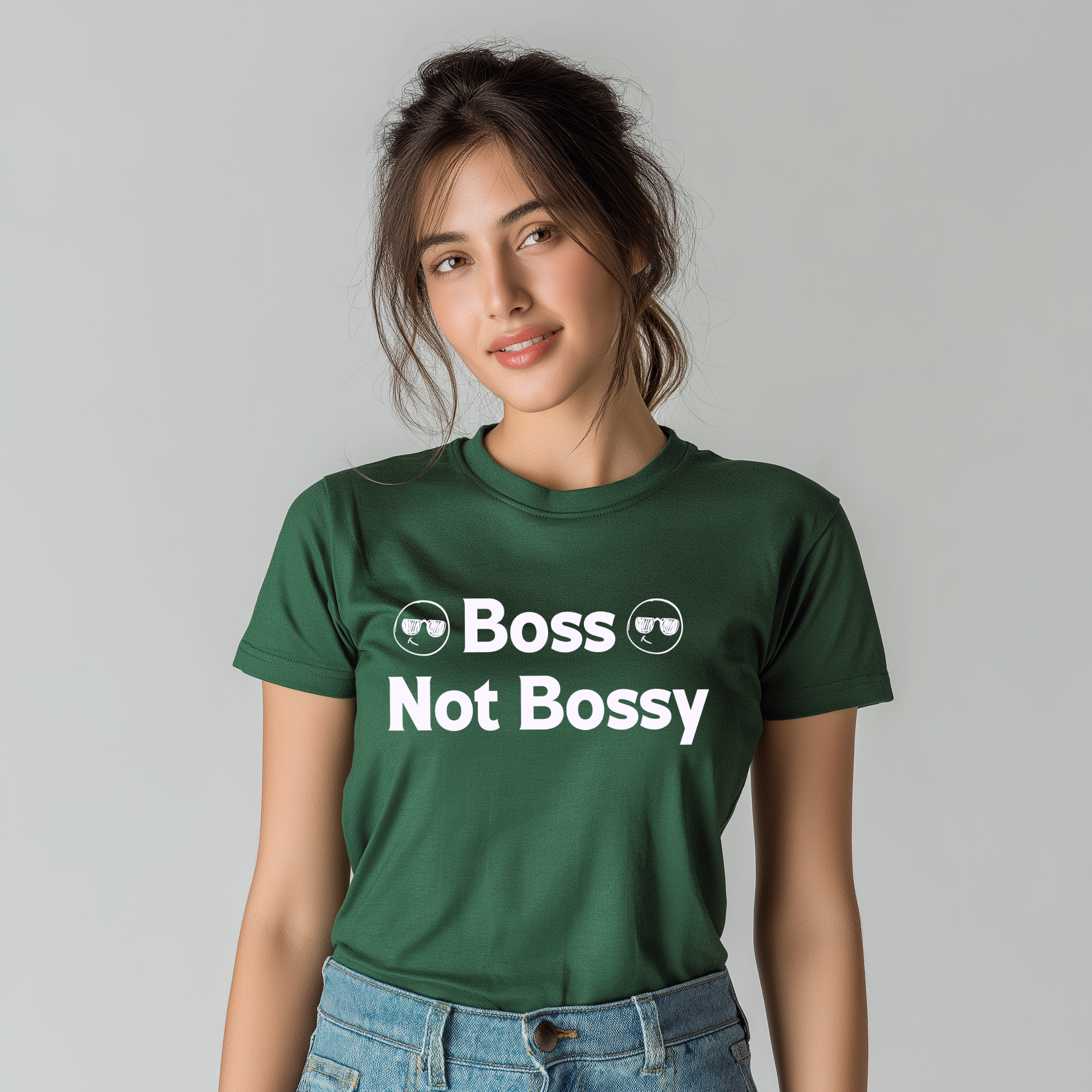 Boss Not Bossy Women’s Cotton T-Shirt