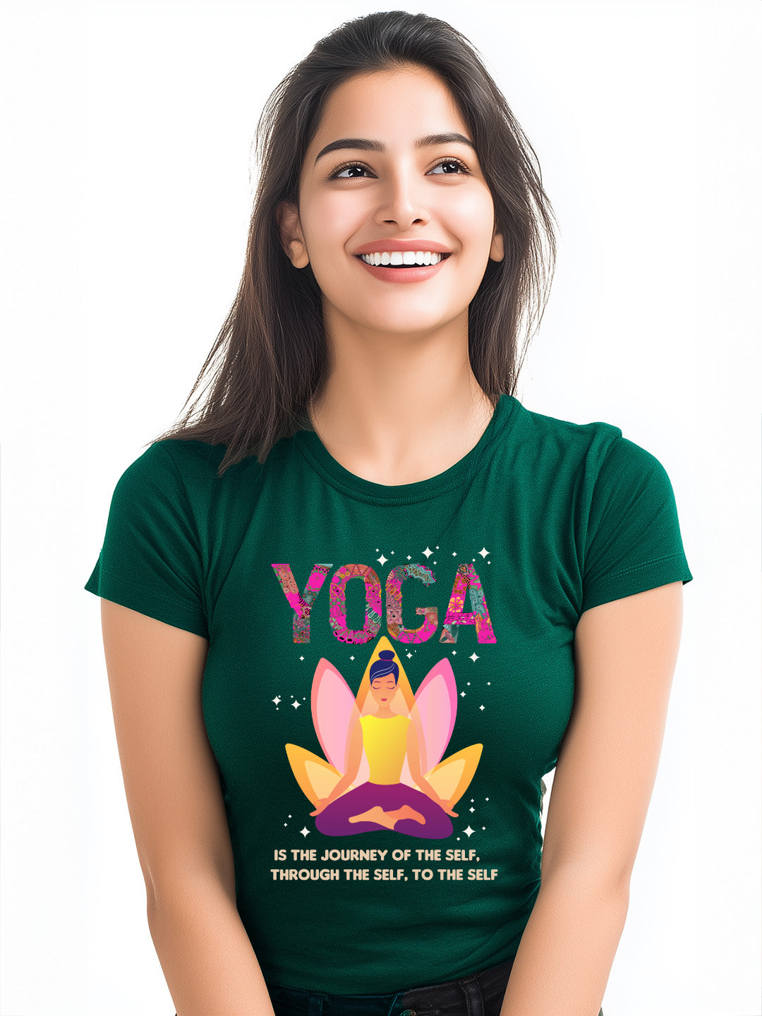 The Journey of the Self Through the Self to the Self" Women's Cotton  Graphic T-Shirt