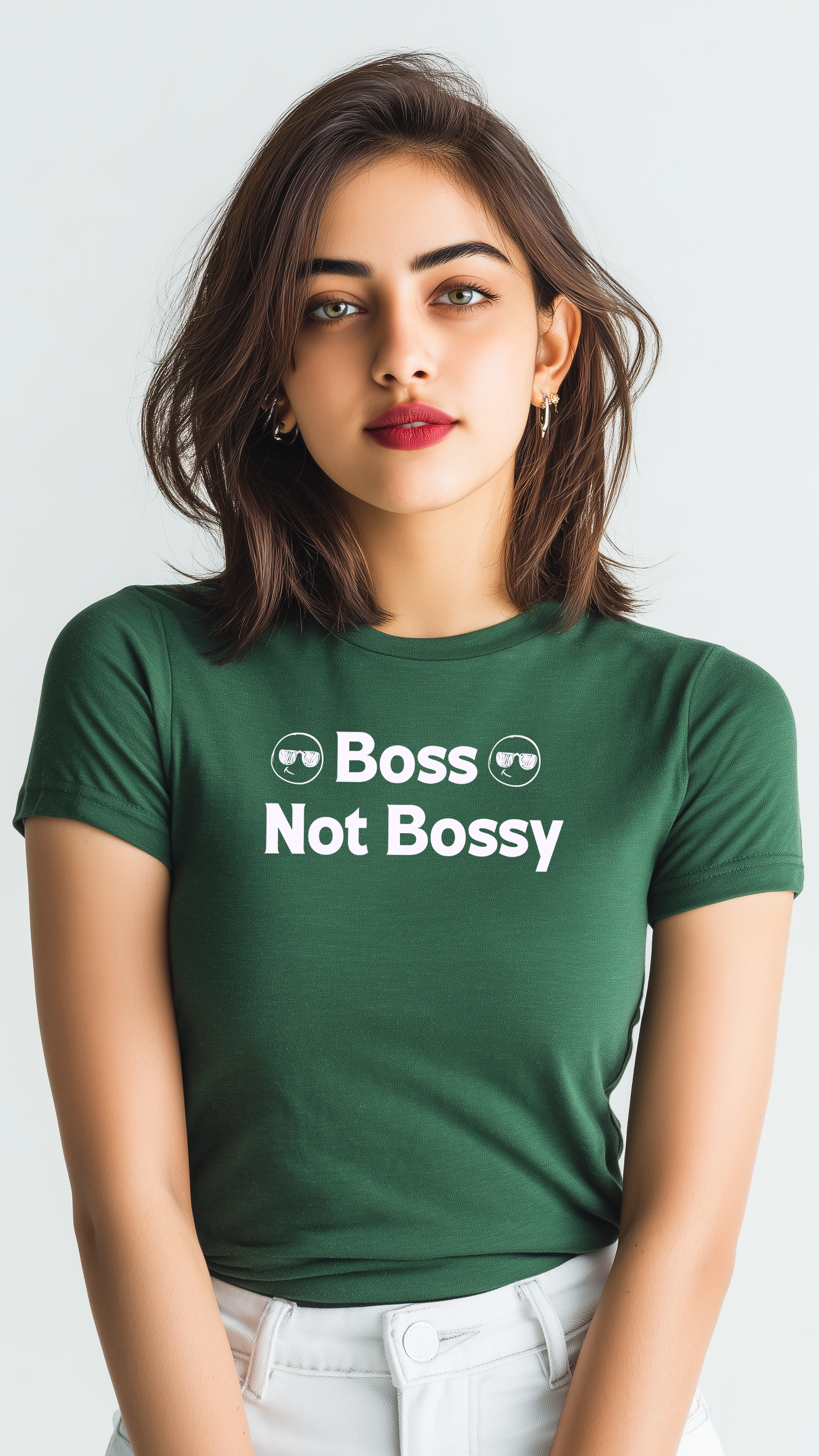 Boss Not Bossy Women’s Cotton T-Shirt