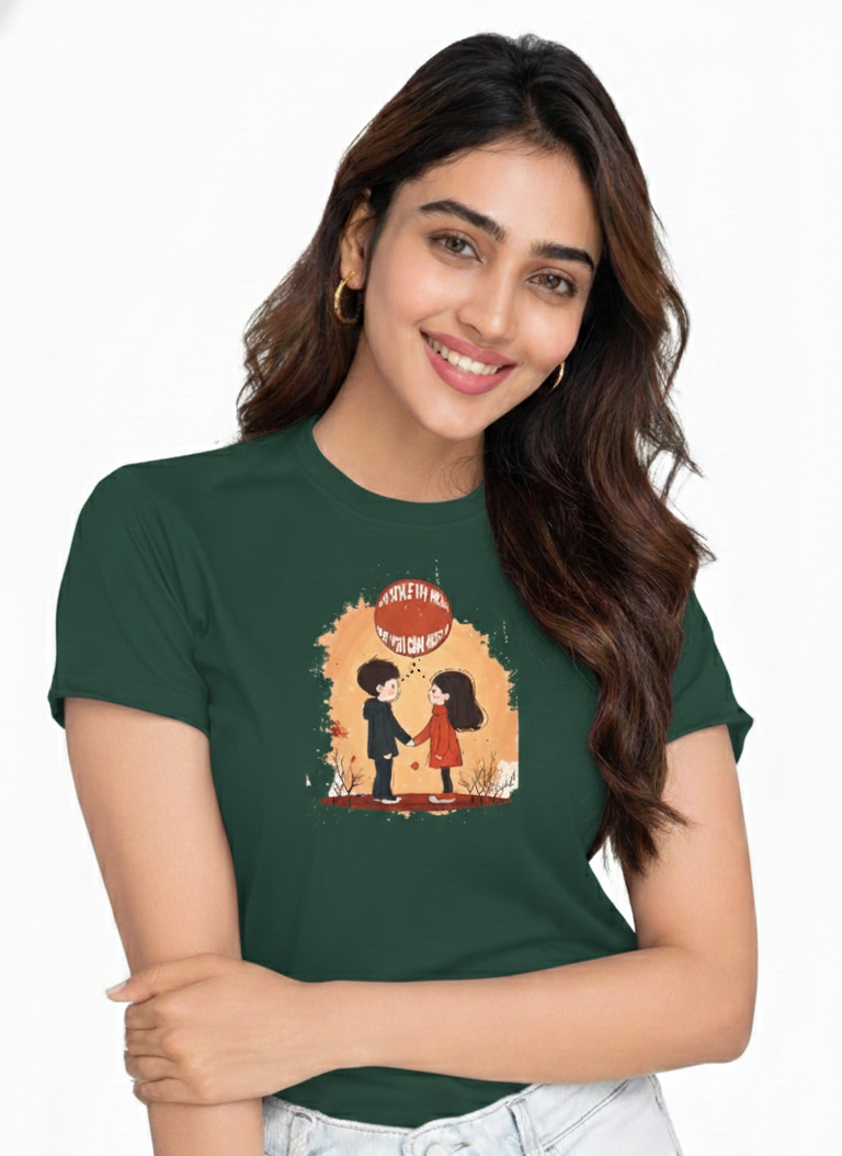 Radiate love with 'You Stole My Heart- Valentine' Women's T-Shirt - Storeily