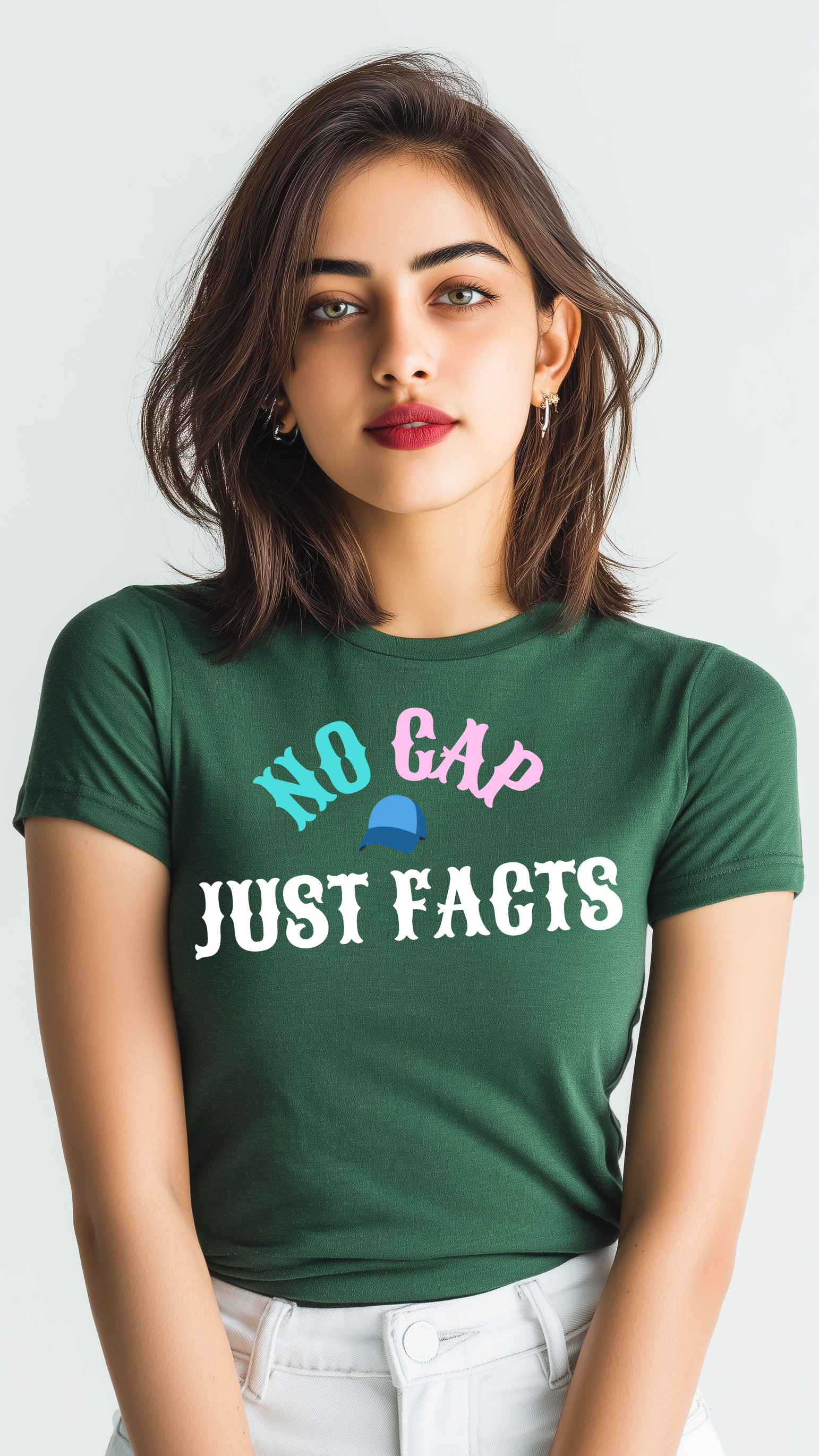 No Cap Just Facts Women’s Cotton T-Shirt