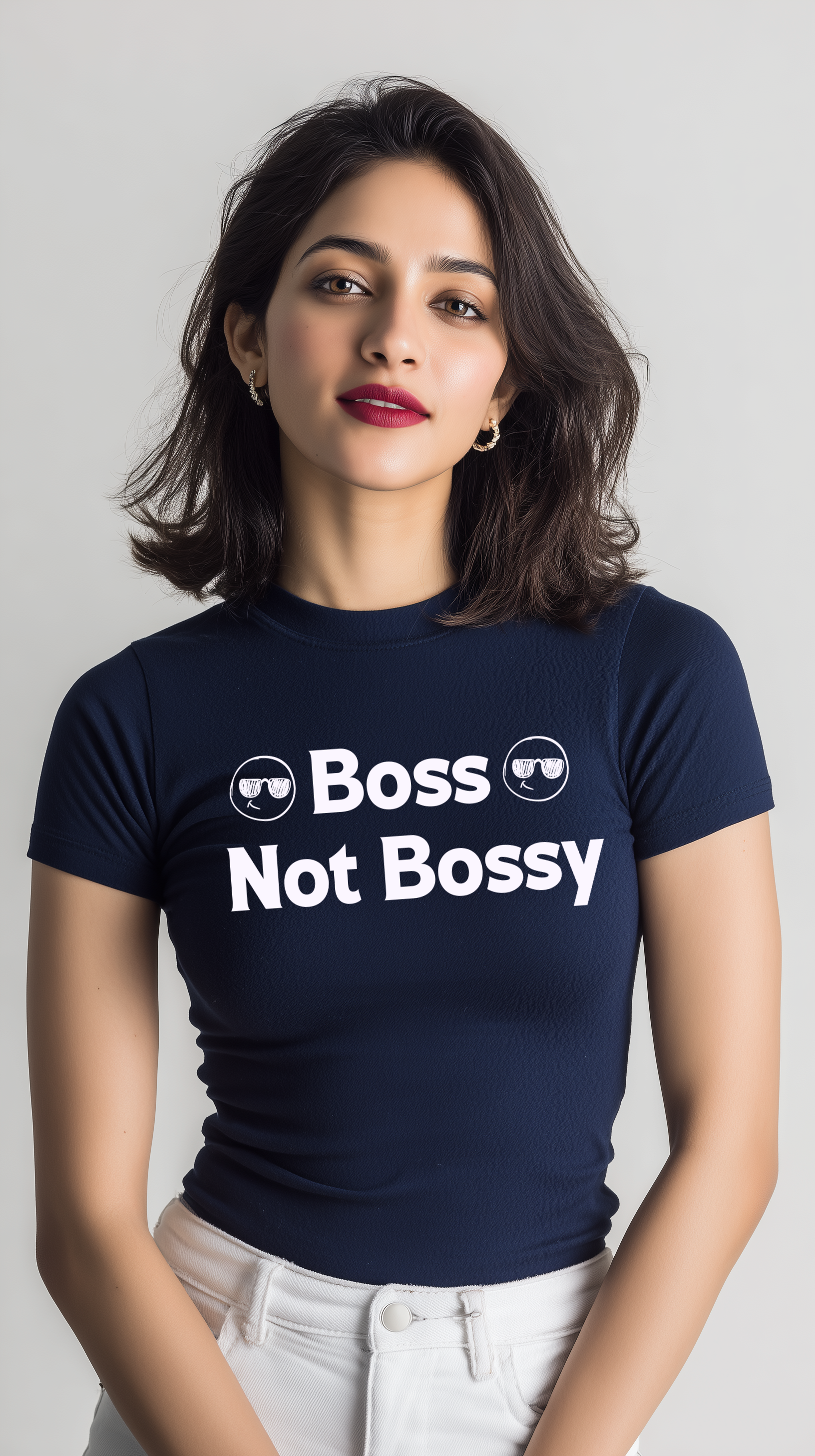Boss Not Bossy Women’s Cotton T-Shirt