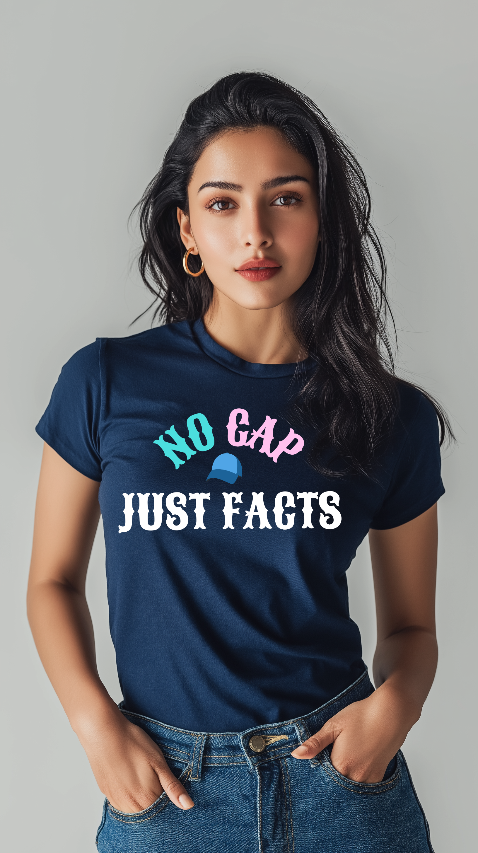 No Cap Just Facts Women’s Cotton T-Shirt