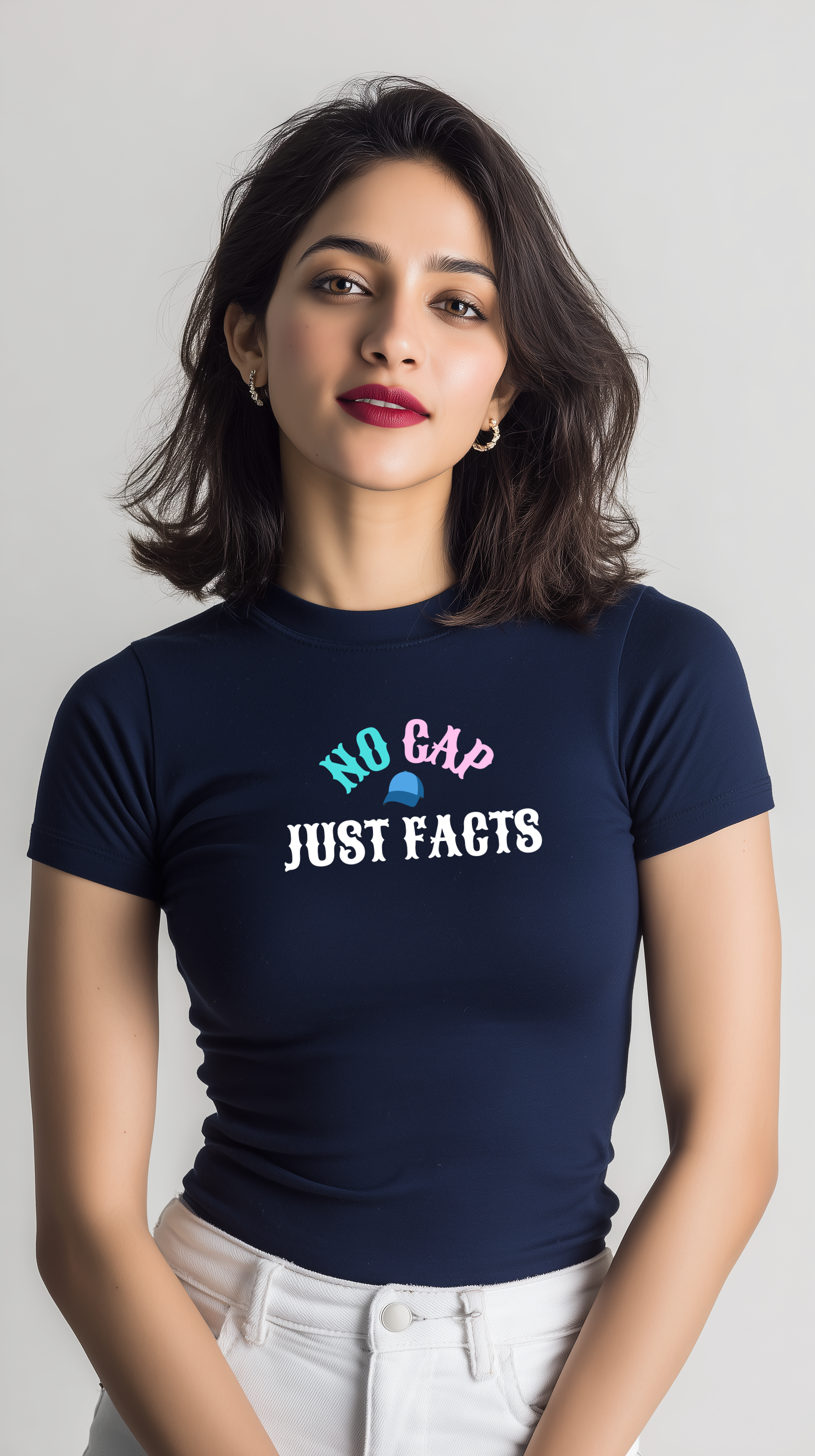 No Cap Just Facts Women’s Cotton T-Shirt