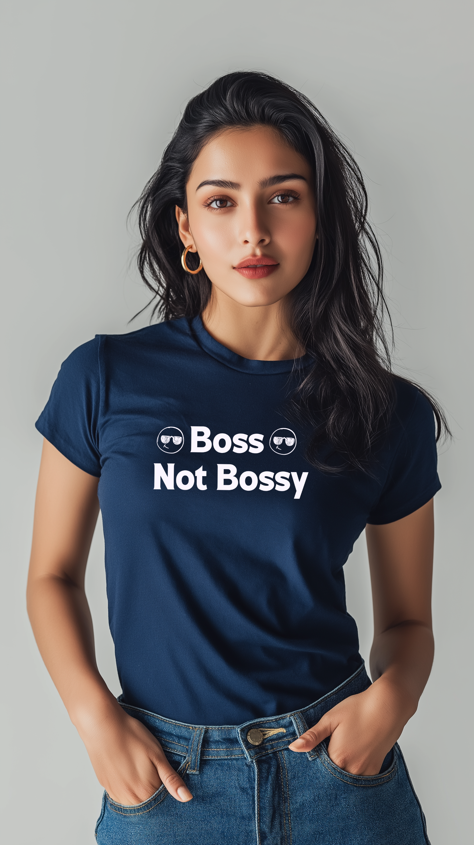 Boss Not Bossy Women’s Cotton T-Shirt