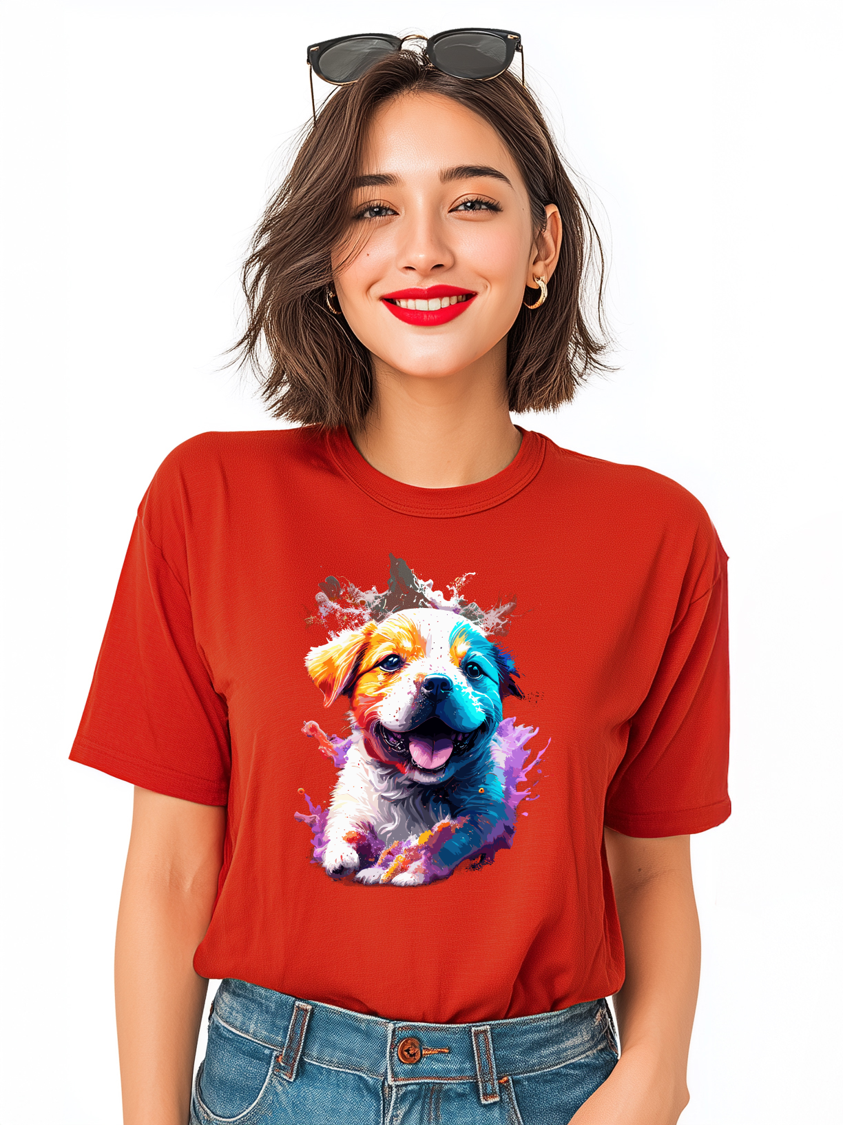 Puppy Oversized Tee
