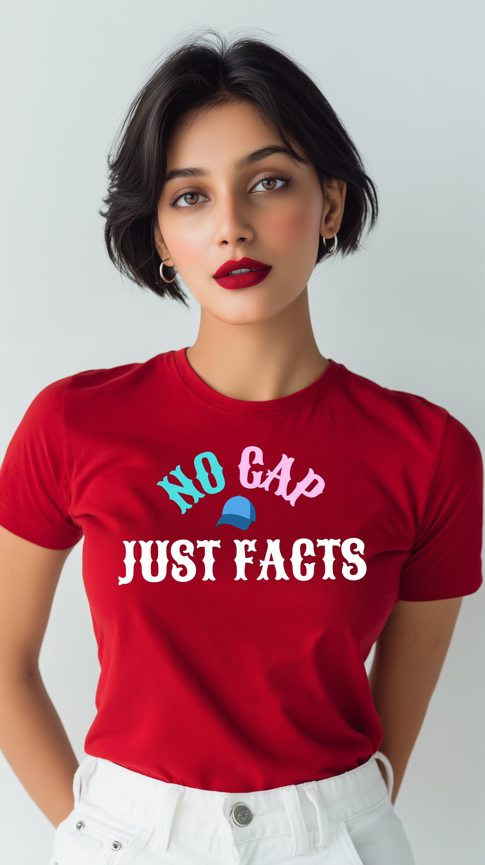 No Cap Just Facts Women’s Cotton T-Shirt