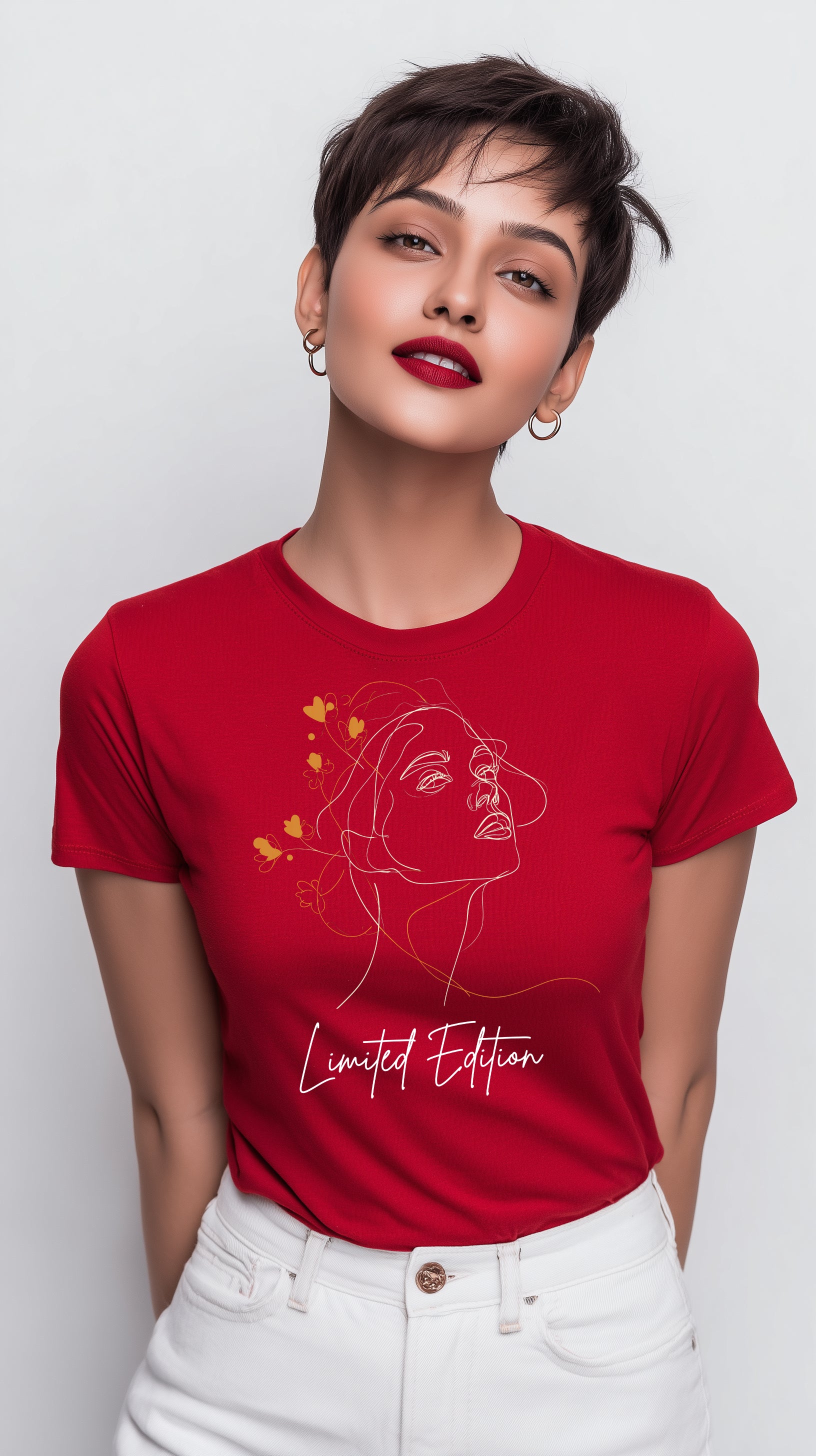 Wild Grace – Limited Edition Regular Fit Round Neck Cotton T-Shirt
