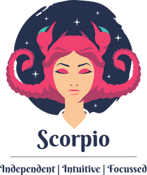 Scorpio- Stylish and Charismatic Zodiac Women's cotton  Tee