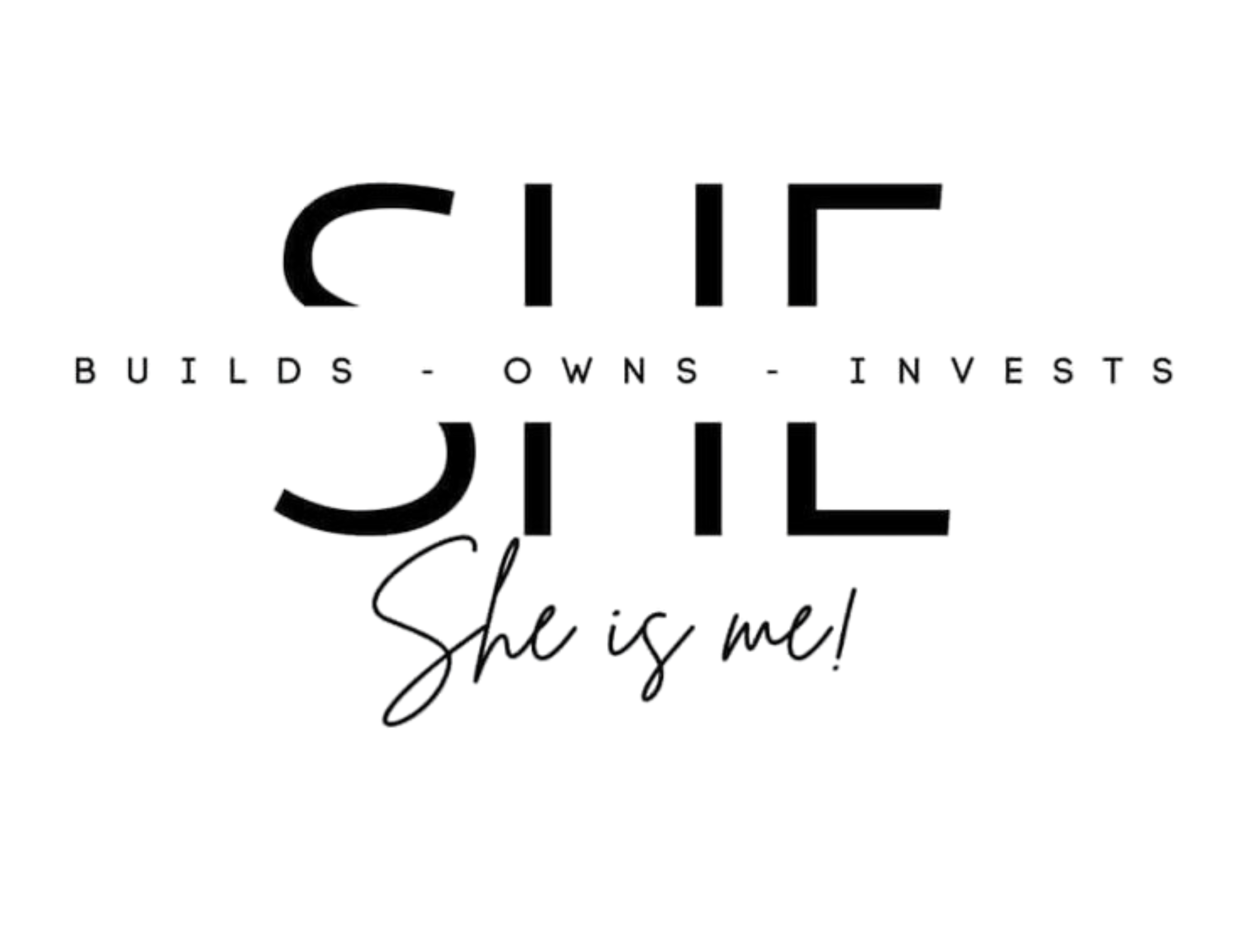 SHE – Builds, Owns, Invests - Women's  Cotton T-shirt