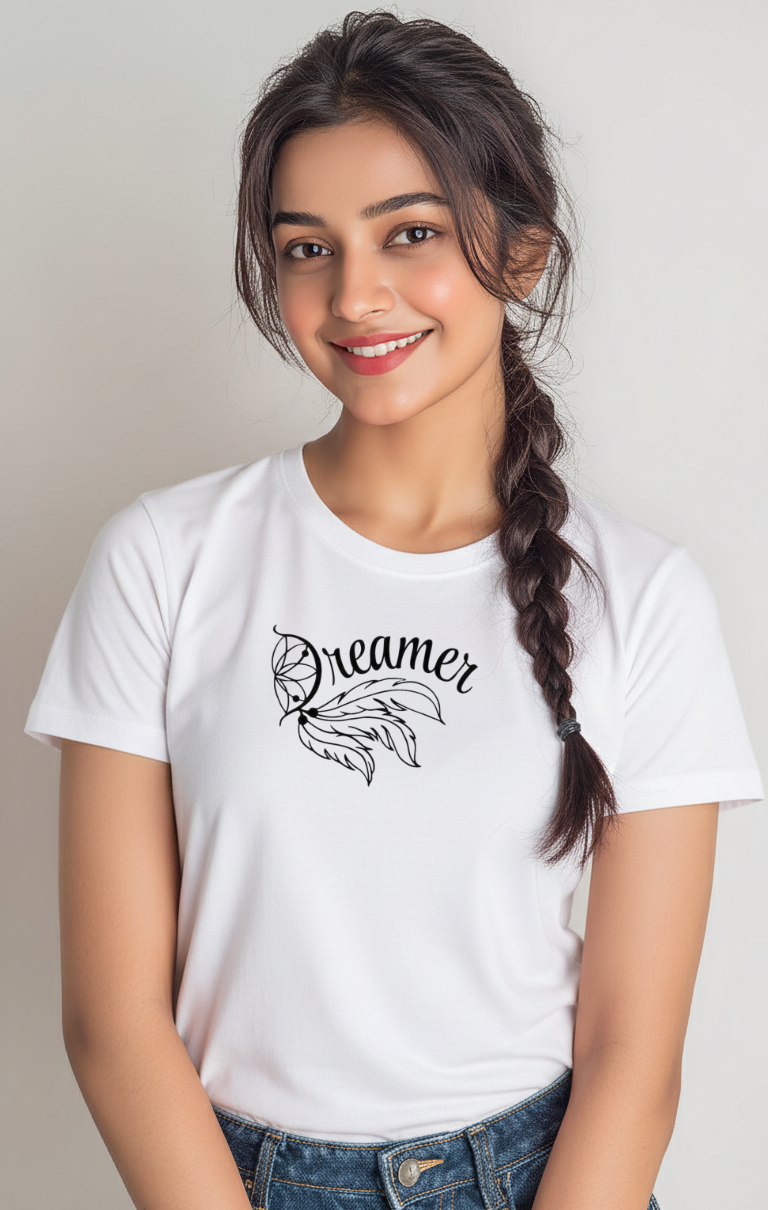 Dreamer- Women's  Cotton T-shirt