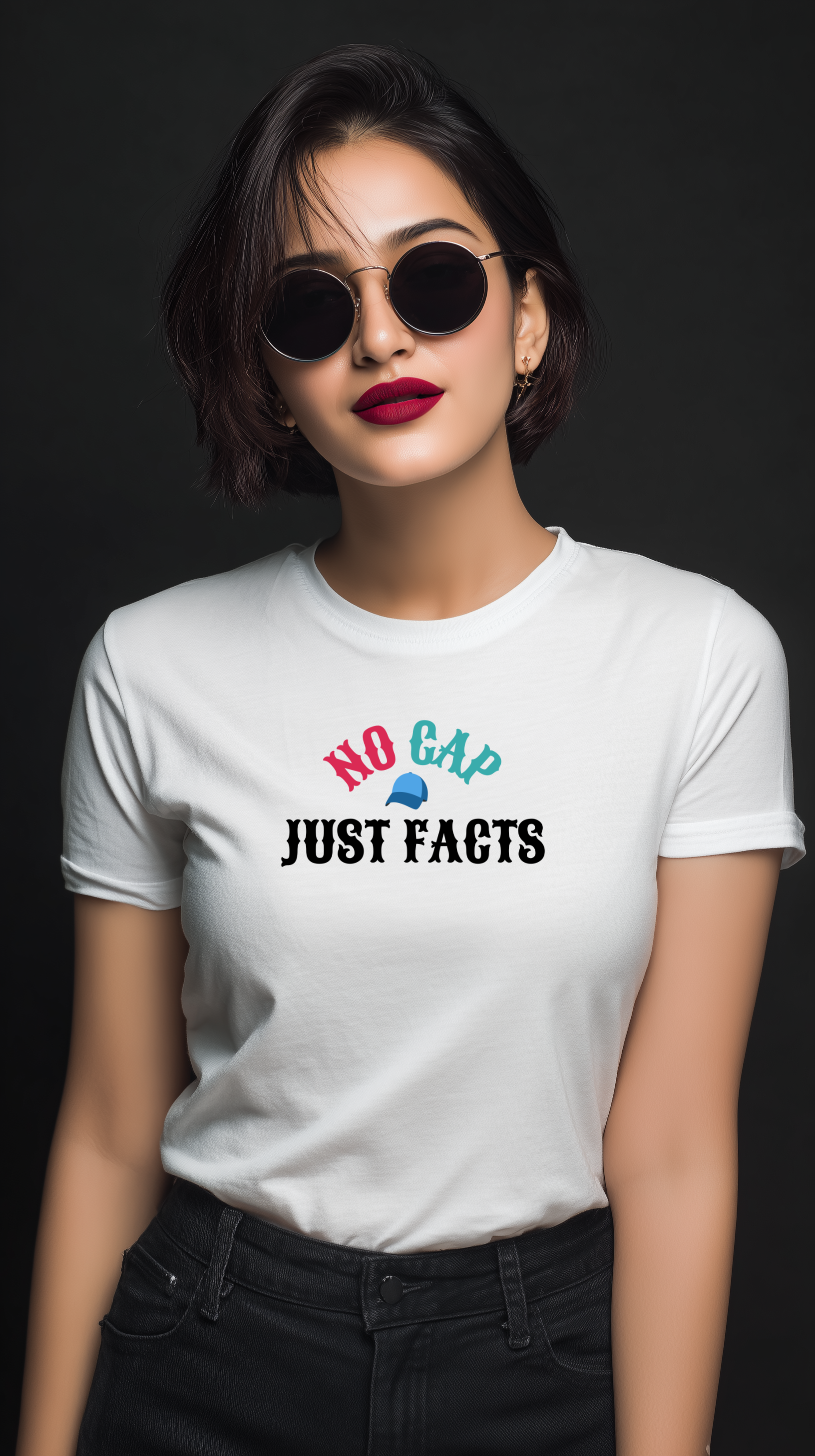 No Cap Just Facts Women’s Cotton T-Shirt
