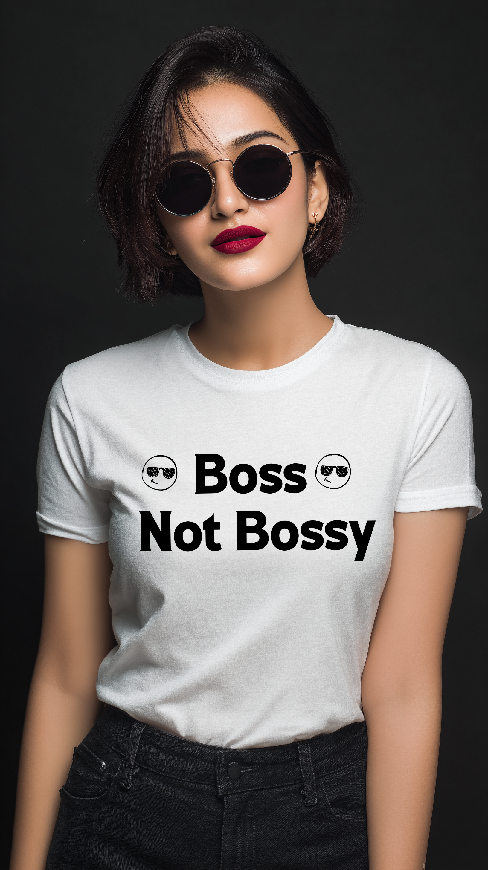Boss Not Bossy Women’s Cotton T-Shirt