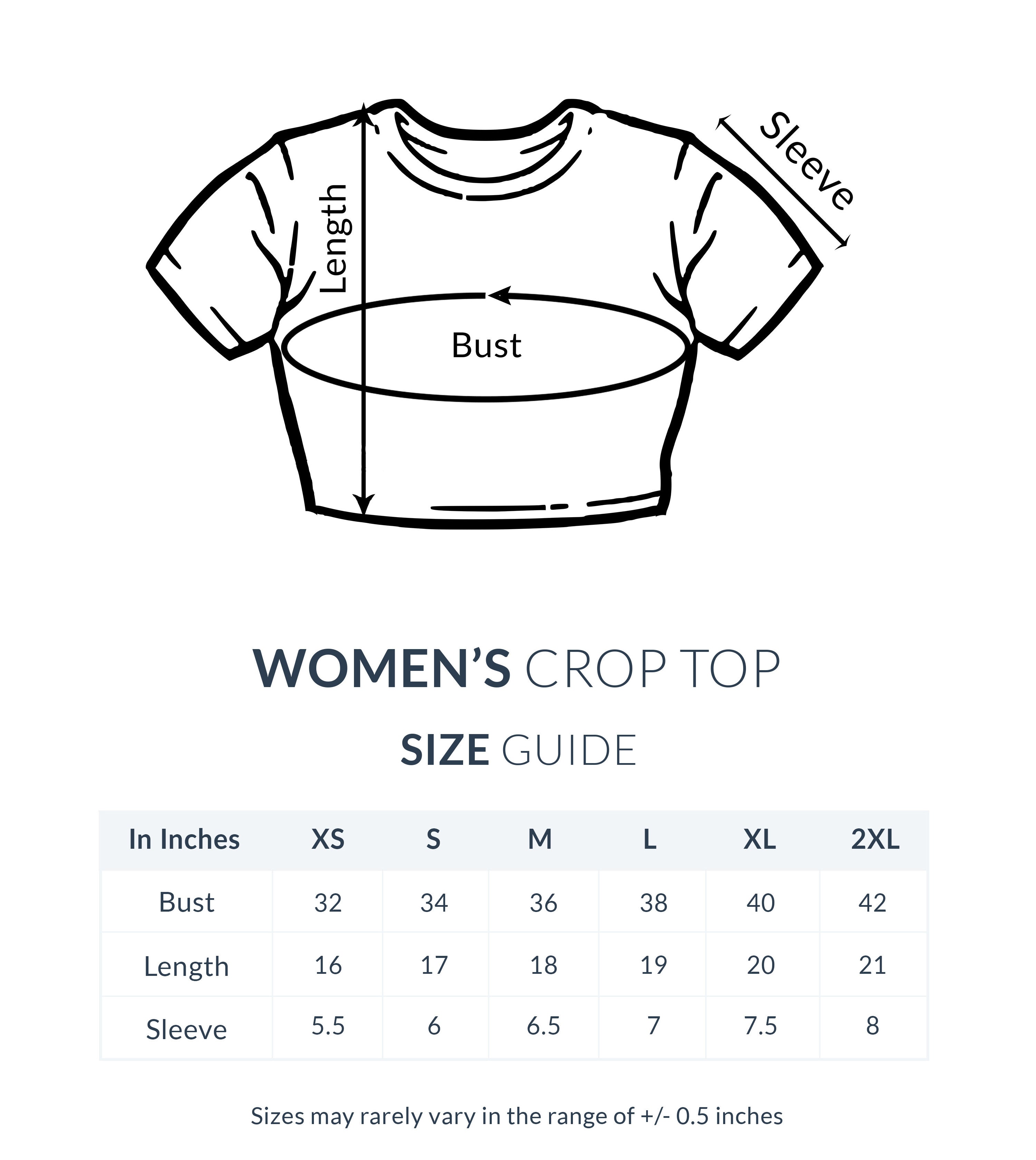 Limited Edition Crop Top for women with Minimalistic Woman Outline Design