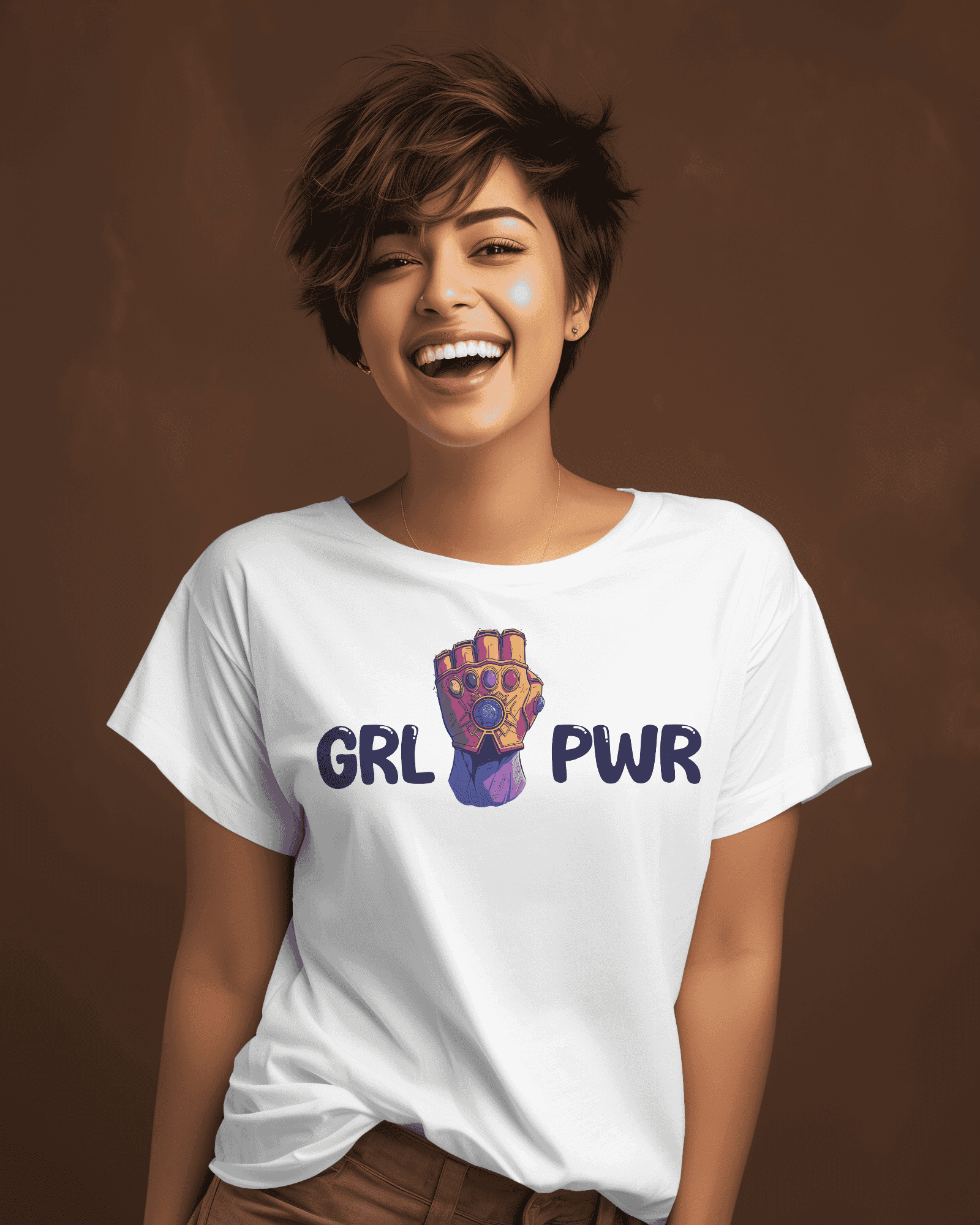 "Girl Power" Women's Swag Cotton T-Shirt