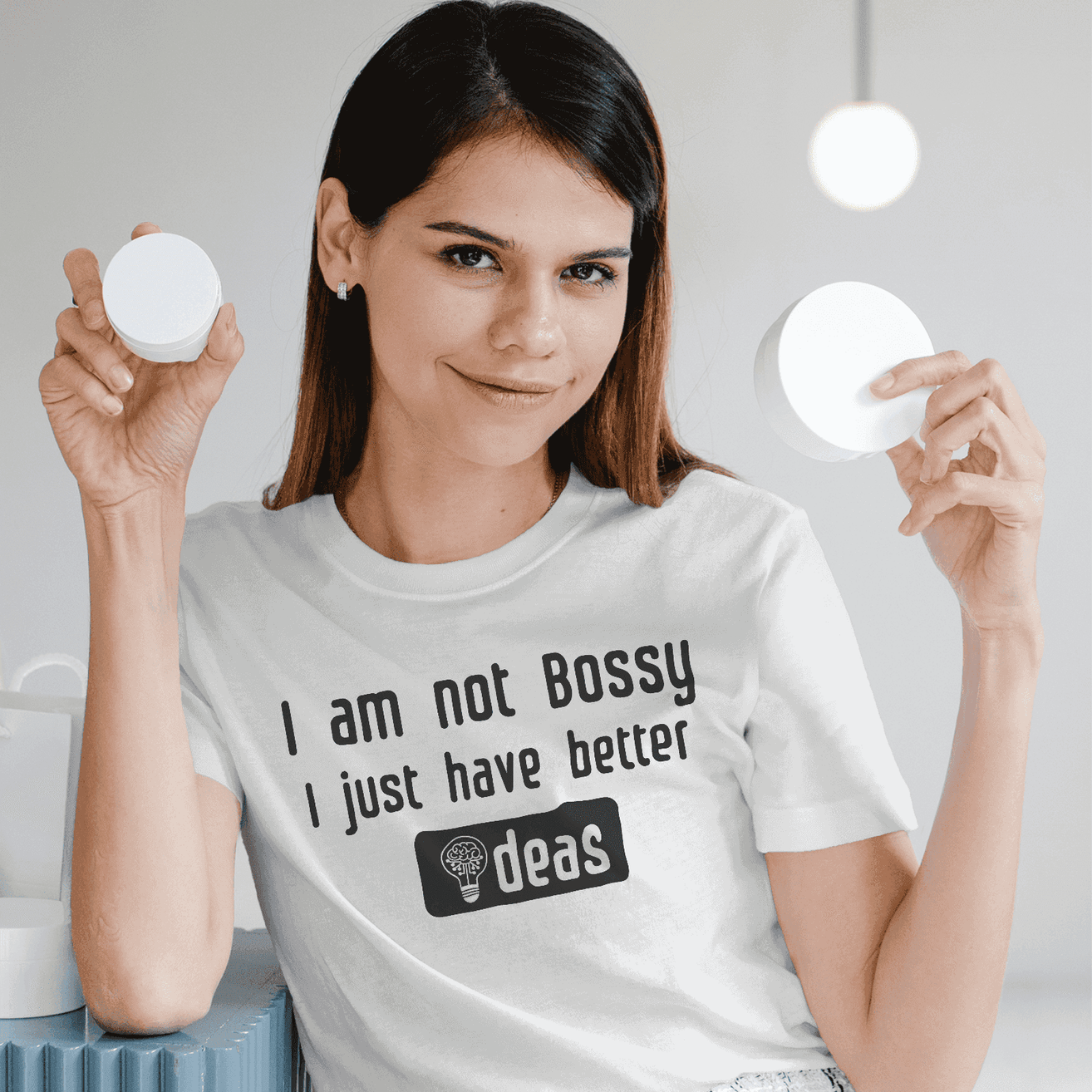I'm Not BOSSY, I just have better ideas Women's Graphic T-Shirt - Bold Ideas Maven