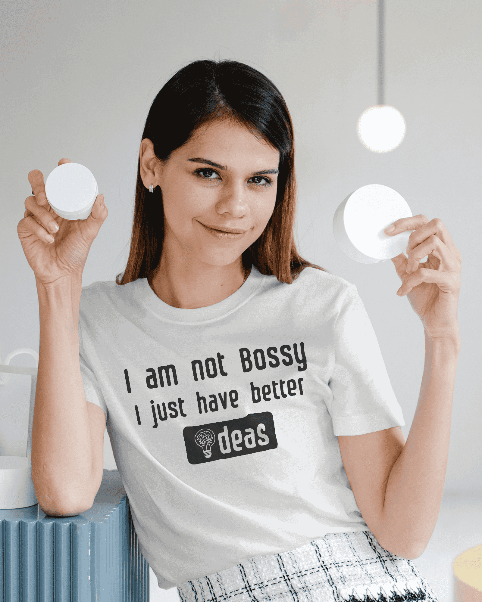 I'm Not BOSSY,  Women's  Cotton T-Shirt