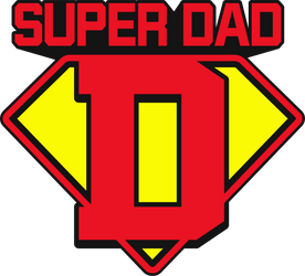 "Super Dad"    Father's Day Special  Men's Cotton Oversized T-Shirt