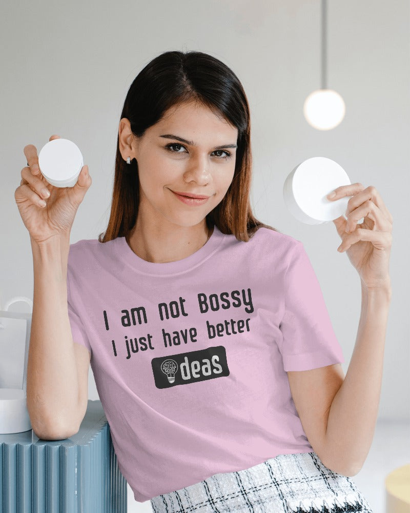 I'm Not BOSSY,  Women's  Cotton T-Shirt