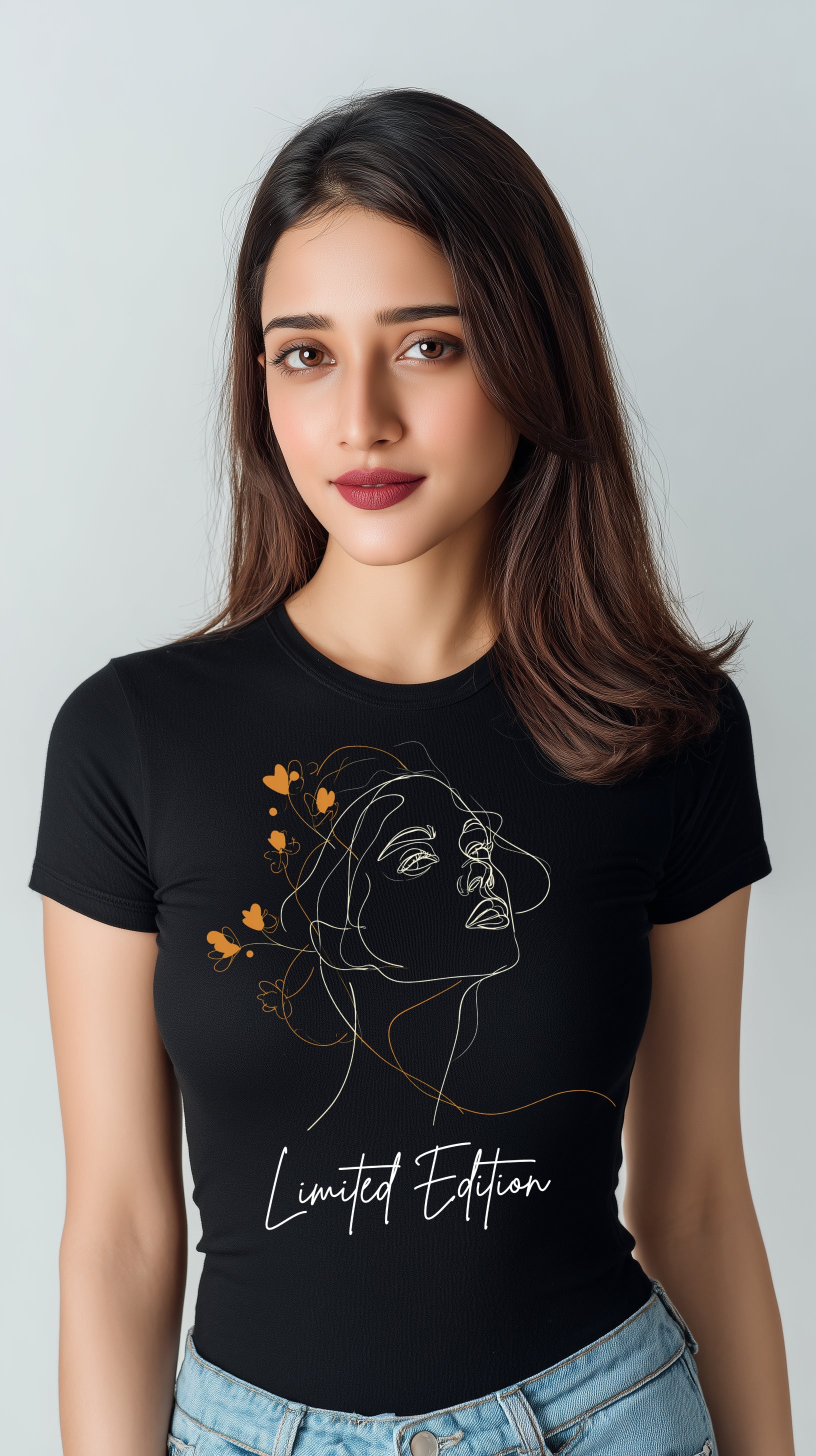 Wild Grace – Limited Edition Regular Fit Round Neck Cotton T-Shirt