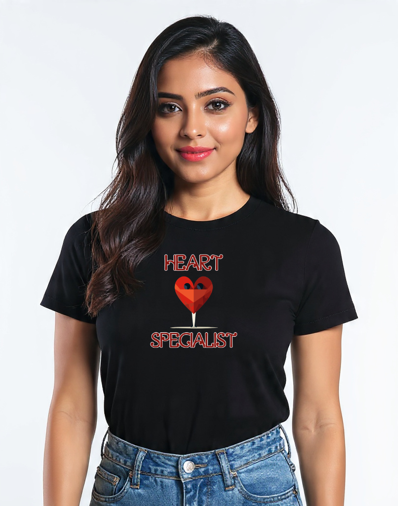 Heart Specialist Women's Cotton T-Shirt - Storeily