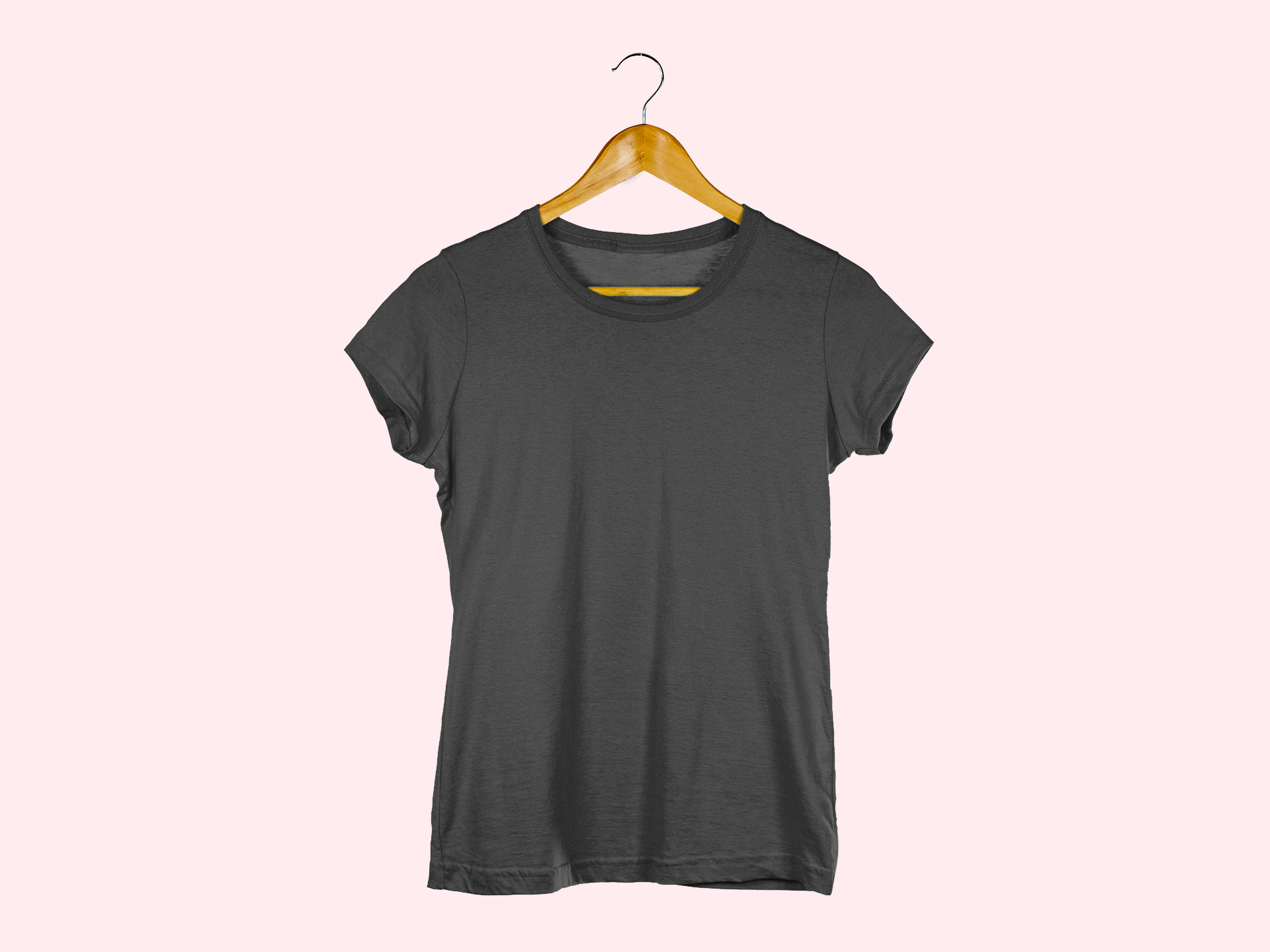 Classic Women's Round-Neck Plain Cotton T-Shirts