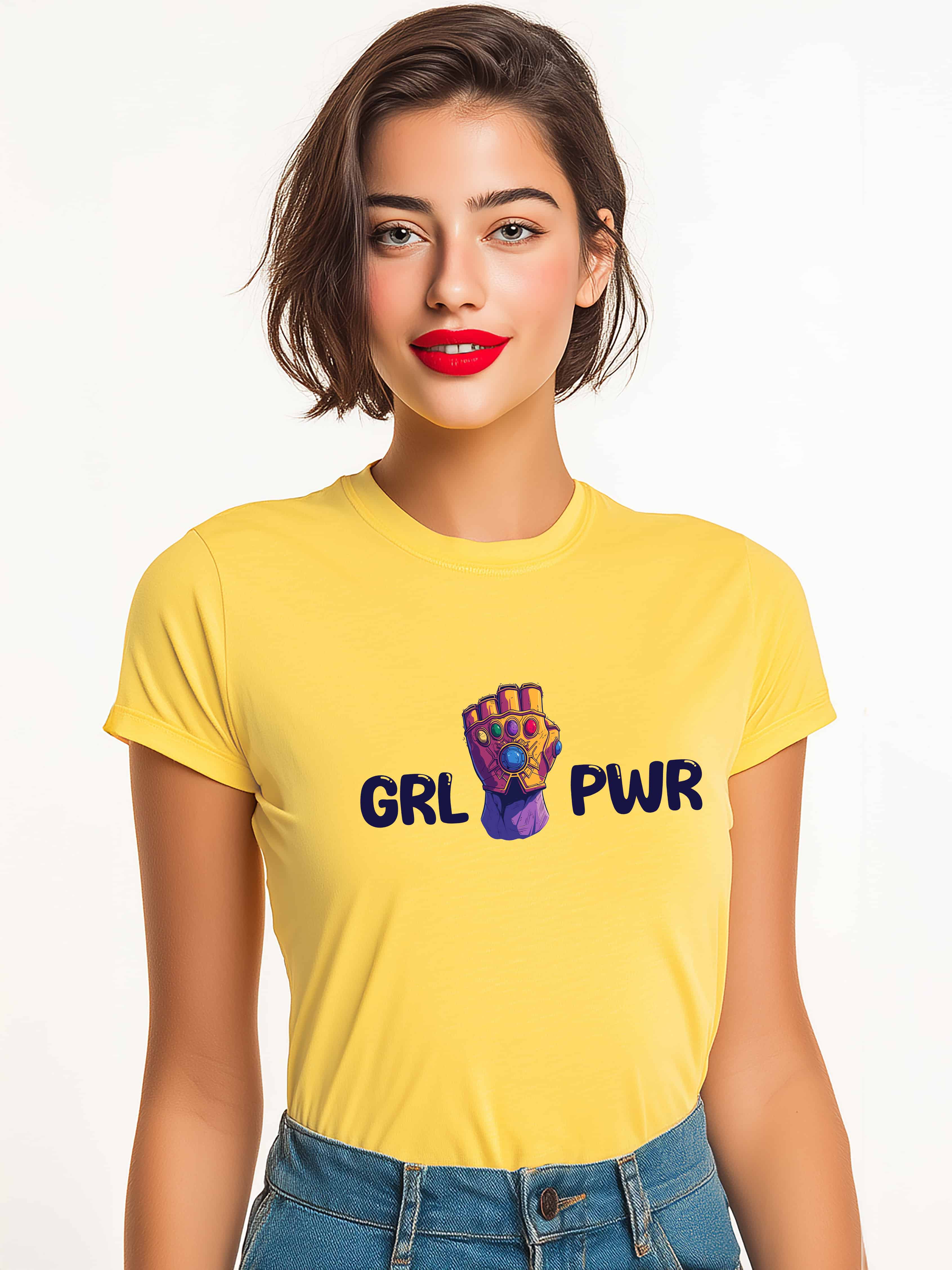 "Girl Power" Women's Swag Cotton T-Shirt