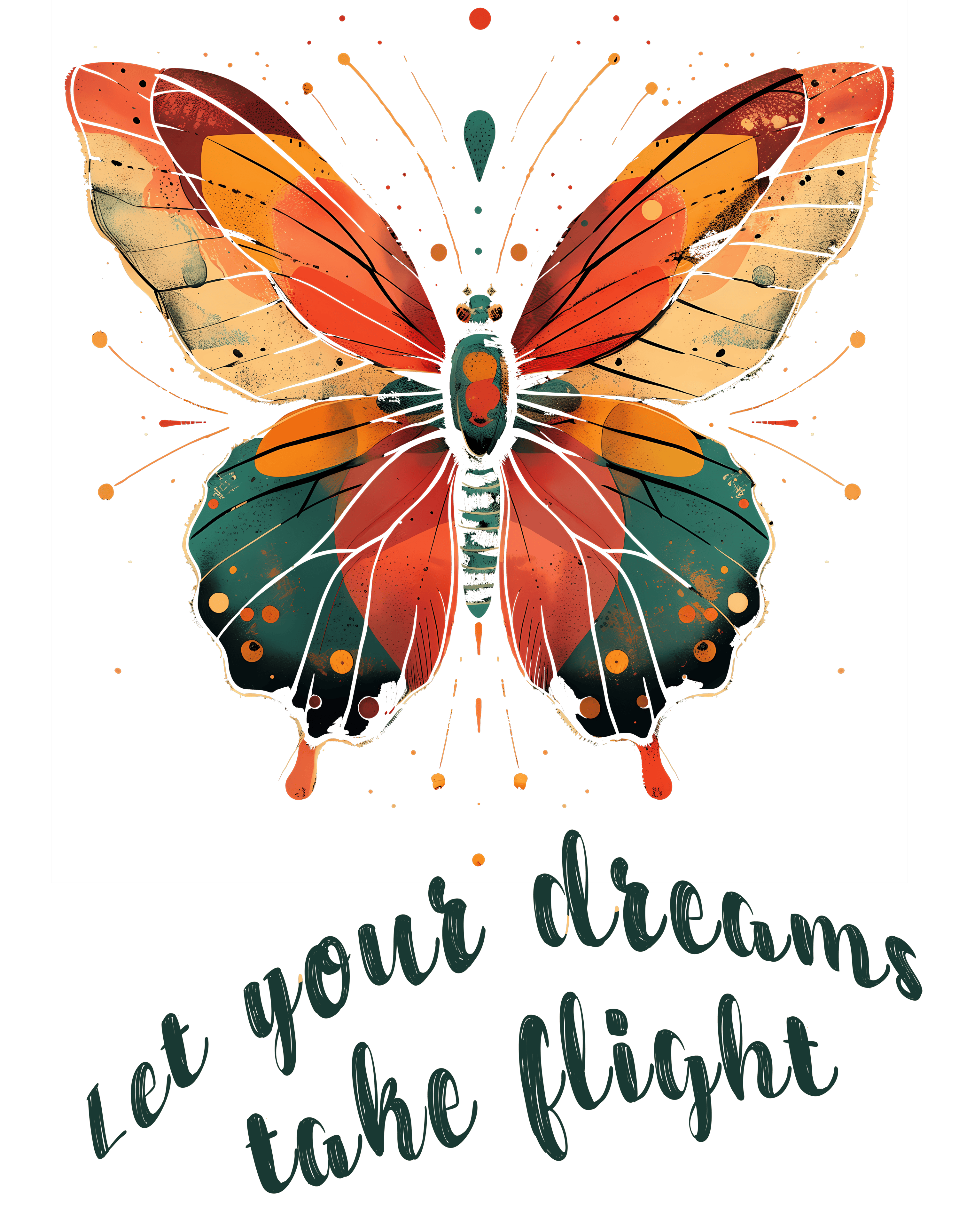 Let Your Dreams Take Flight – Women’s Printed Sweatshirt | Storeily Winter Collection