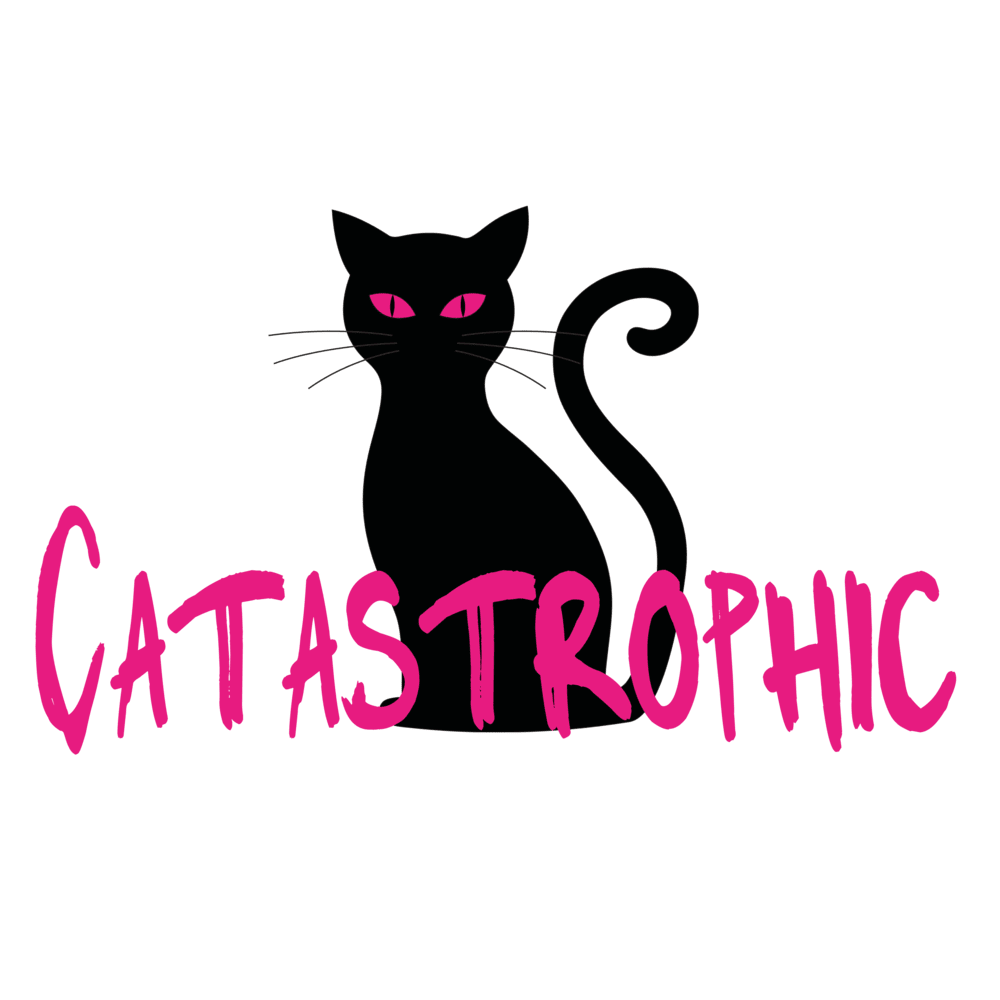 Shop 'Catastrophic' Cat Women's Casual Cotton Tee