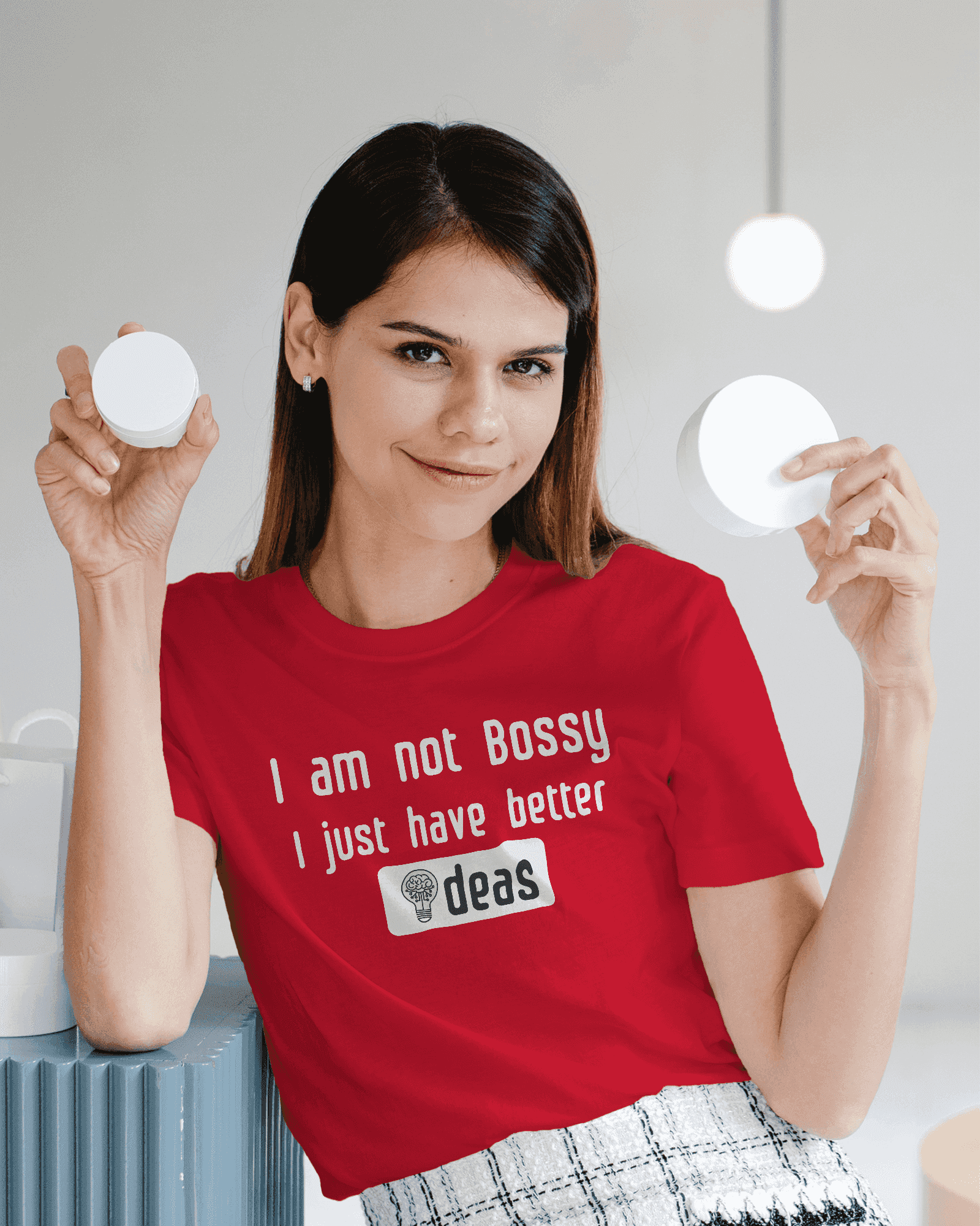 I'm Not BOSSY,  Women's  Cotton T-Shirt