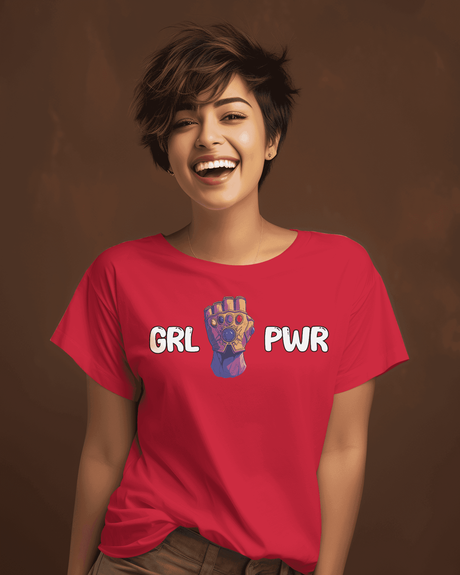 "Girl Power" Women's Swag Cotton T-Shirt