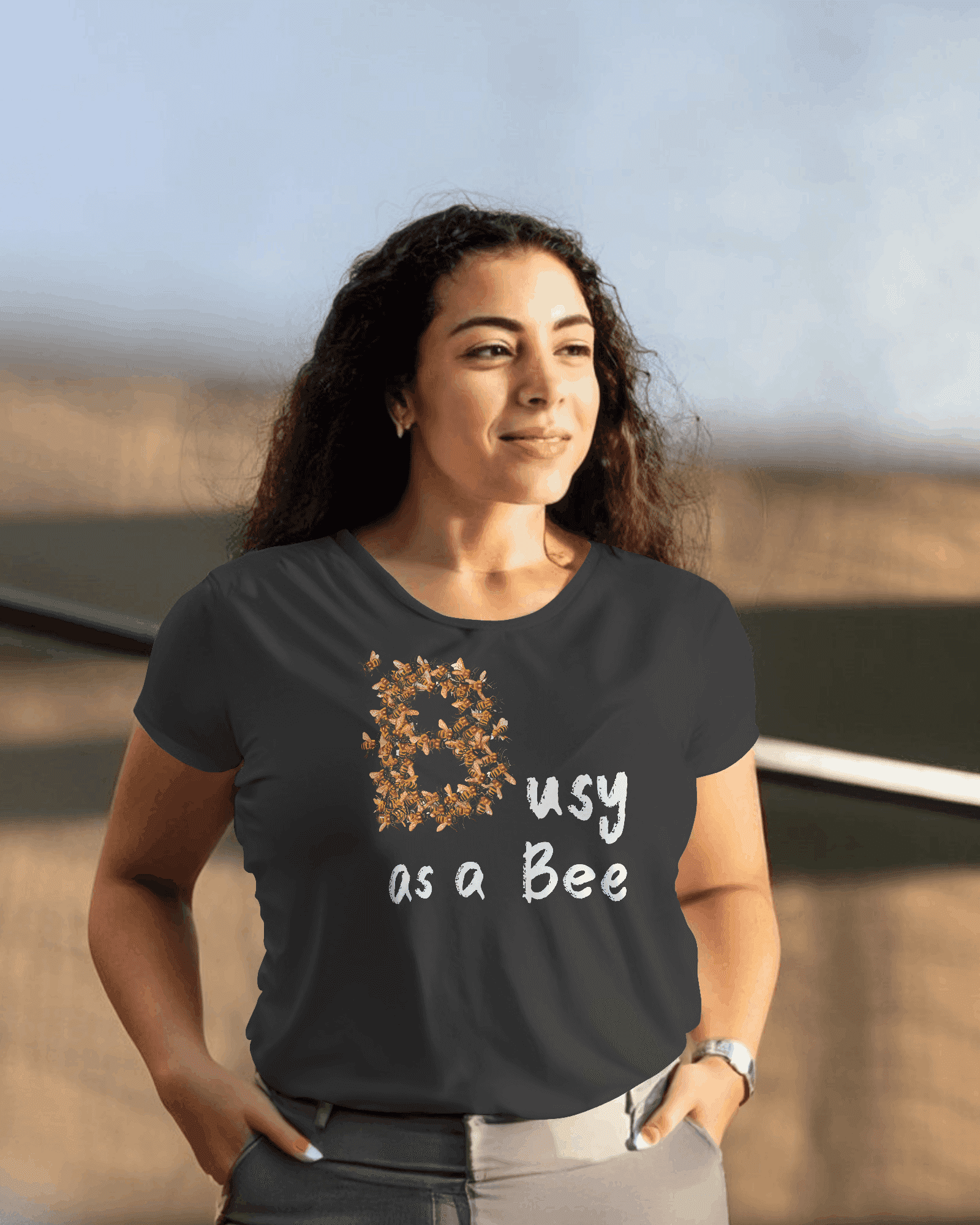 As Buzzy as a BEE Women's Cotton T-Shirt