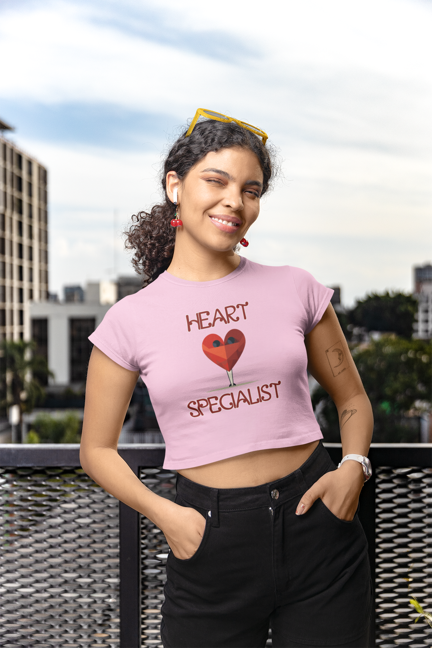 Heart Specialist Women's Crop Top